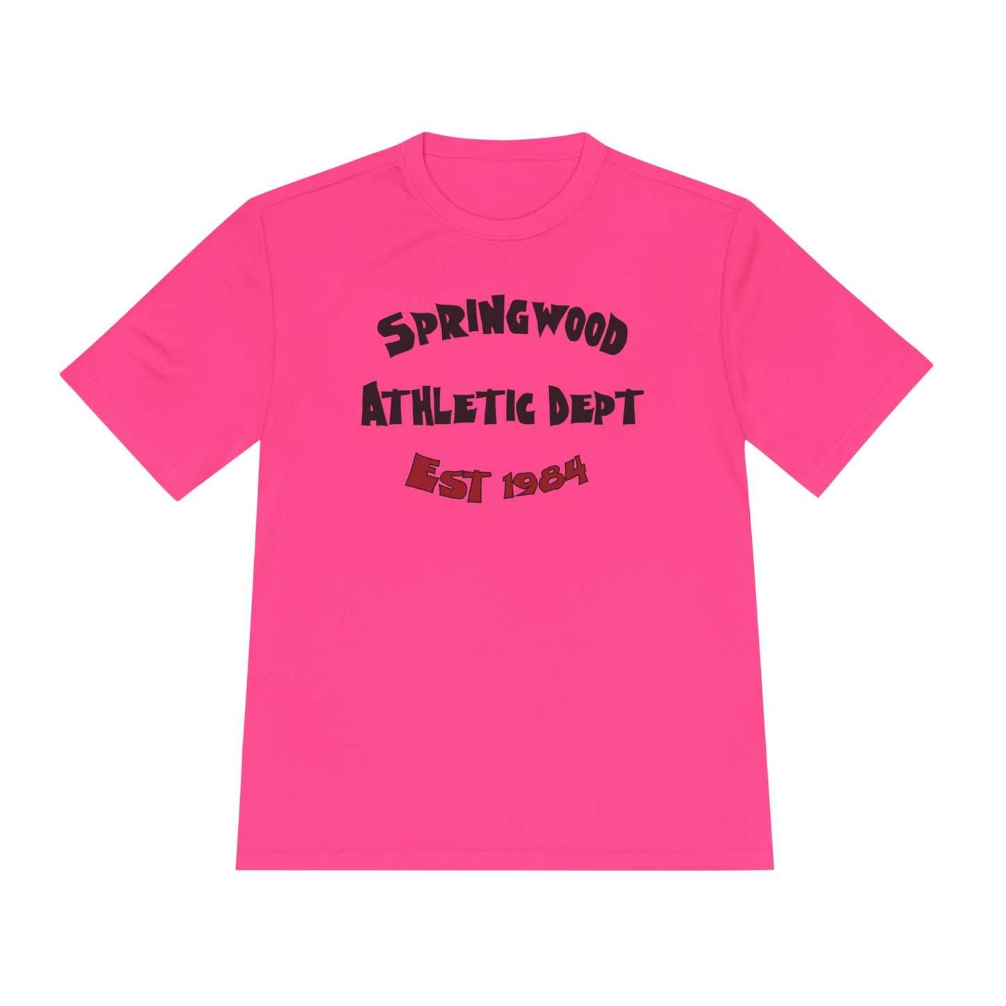 Springwood High Athletic Dept. Tee – Class of 1984 Horror Fan Sports Shirt