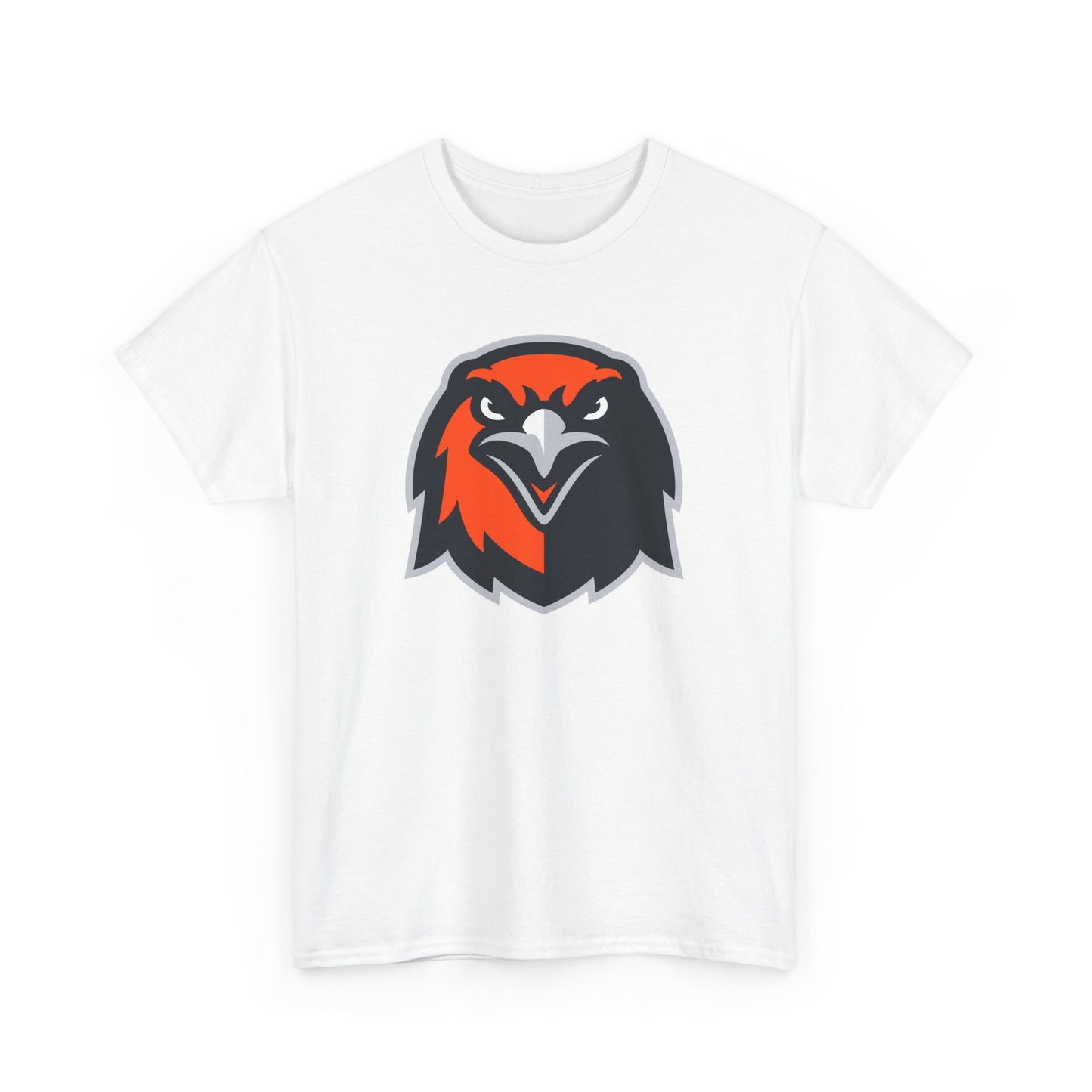 Thunderhawks Head Heavy Cotton Tee – Fierce Style for True Fans