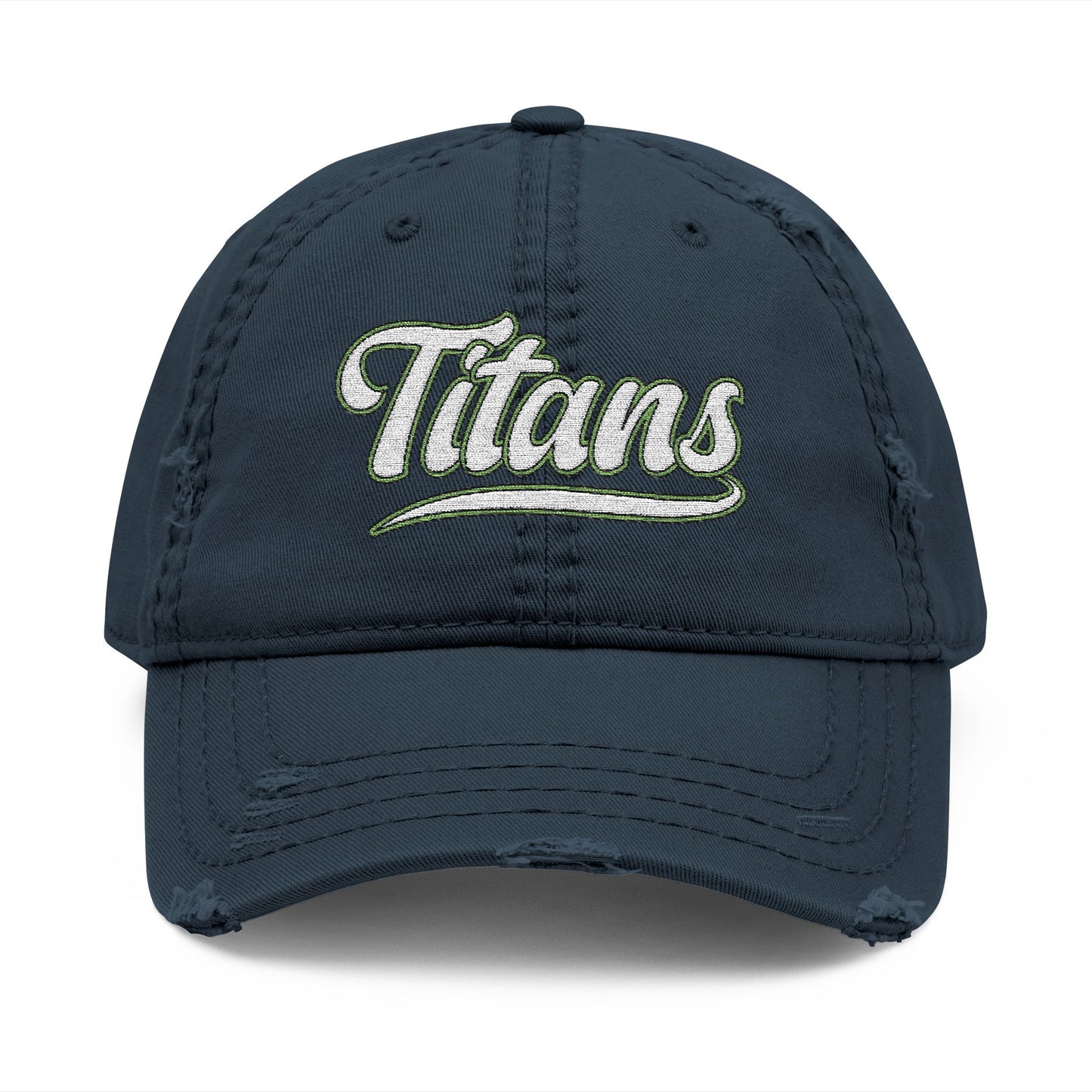 Titan Up Top – Distressed Dad Hat with Classic Swagger