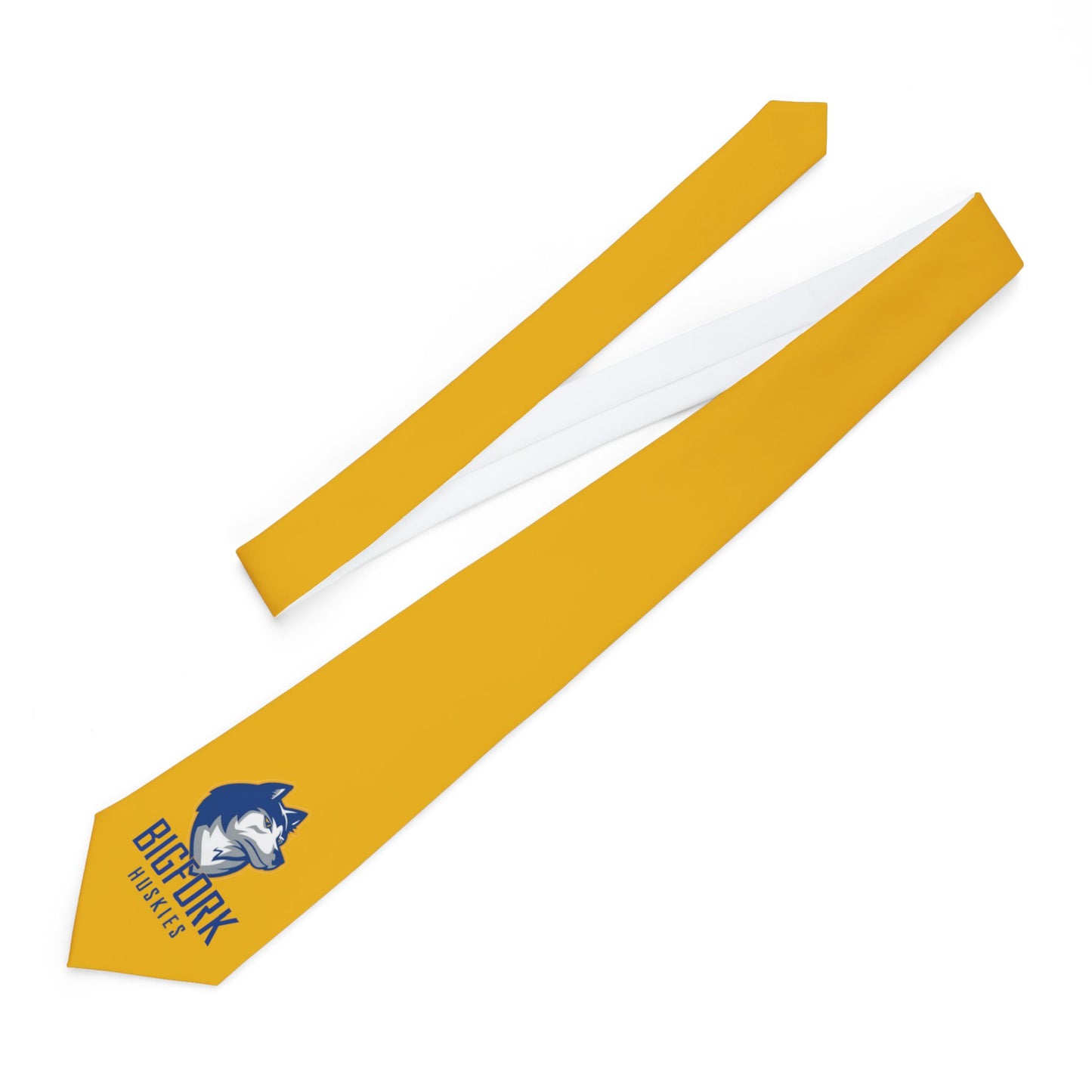 Bigfork Huskies Power Tie — Bold Statement, One-Sided Print