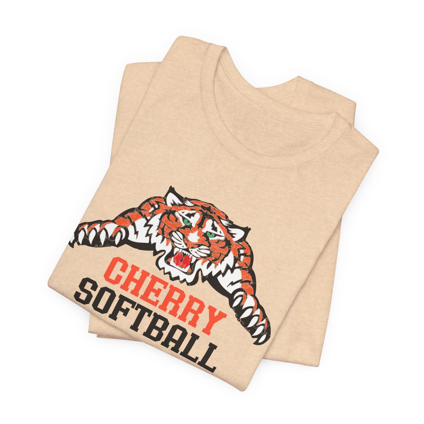 Cherry Tigers Home Plate Social Club T-Shirt