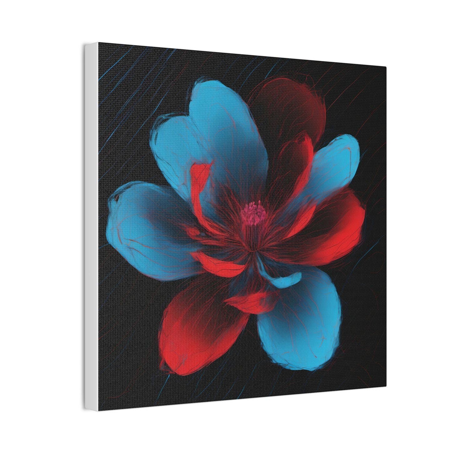 Crimson Drift: Petals of Fire & Ice