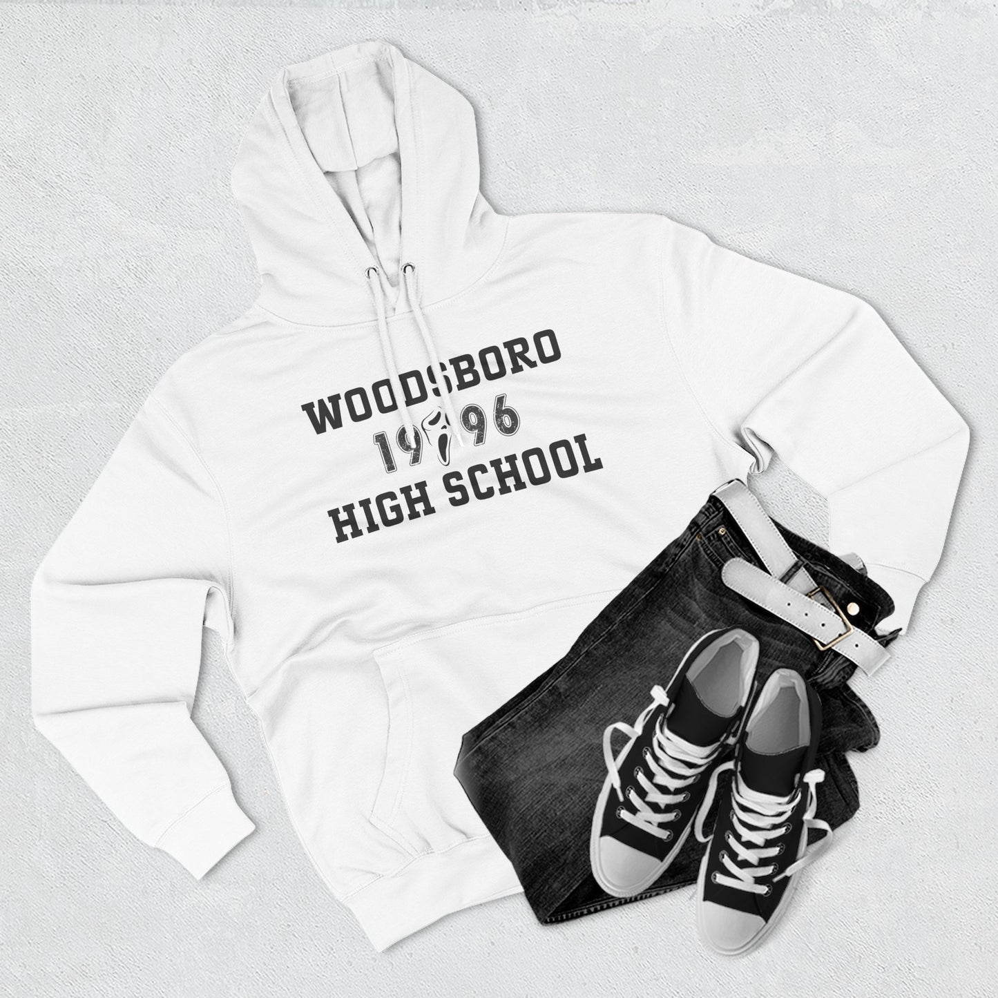 Woodboro High School 1996 Hoodie – Class of “Don’t Answer the Phone”