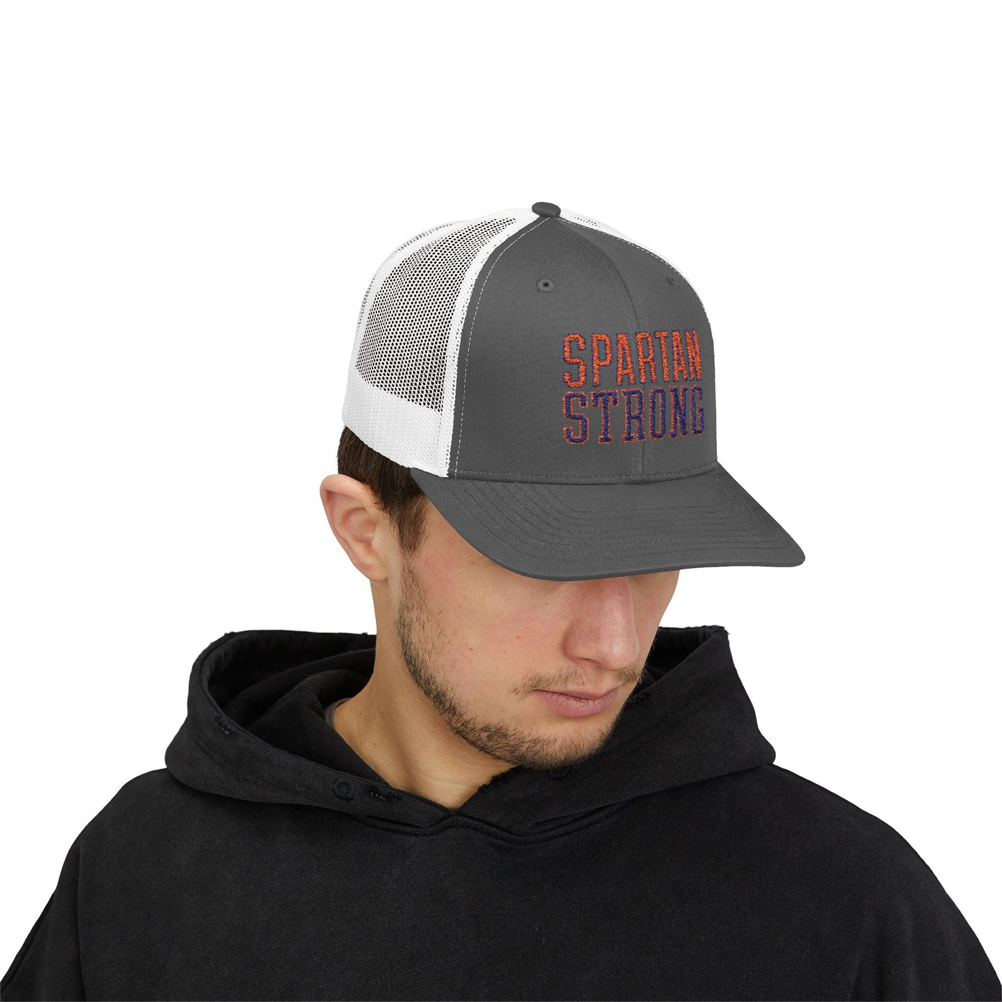 SPARTAN STRONG Trucker Hat – Built for Dirt Roads, Game Days, and Comebacks