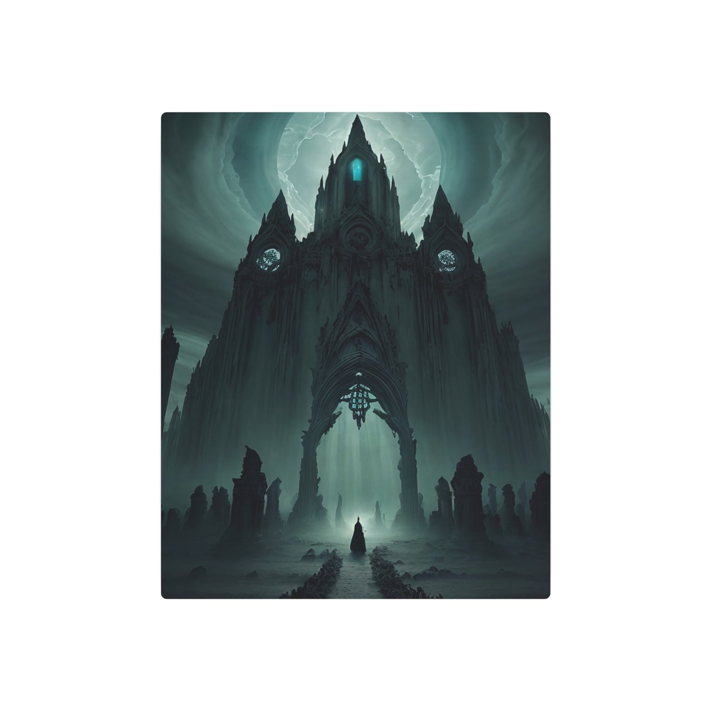 Sanctuary of Dread – Cathedral Gate Metal Sign