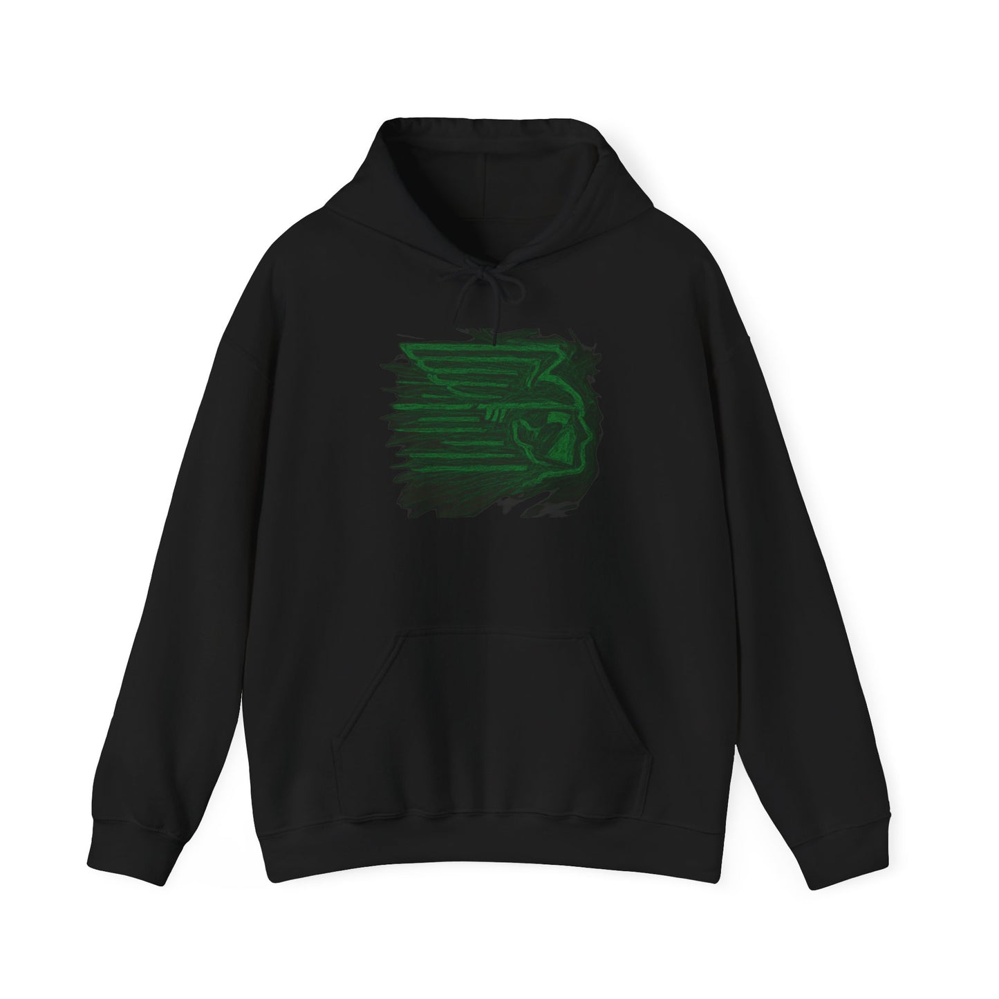 Greenway Raiders Scribble Spirit Hoodie โ Color-Book Grit