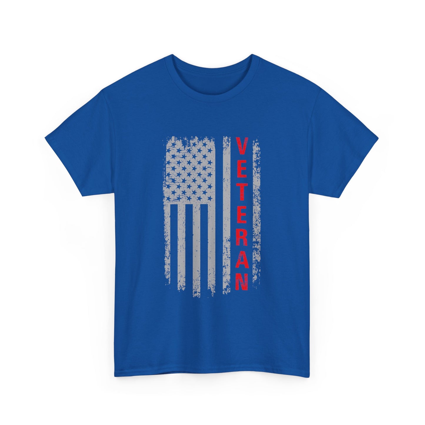 Veteran Distressed Flag Tee