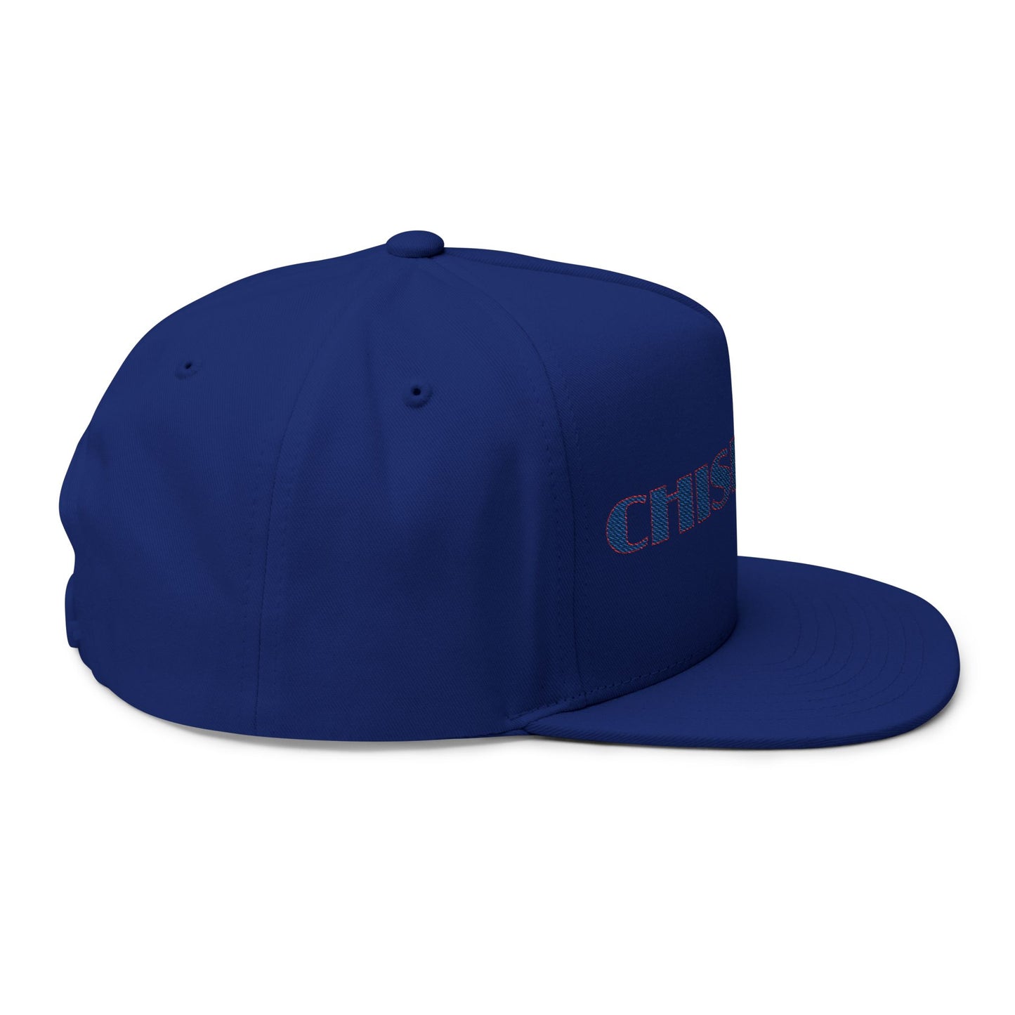 Chisholm Flat Bill Snapback – Fearless Flat Brim with Full-Throttle Flair