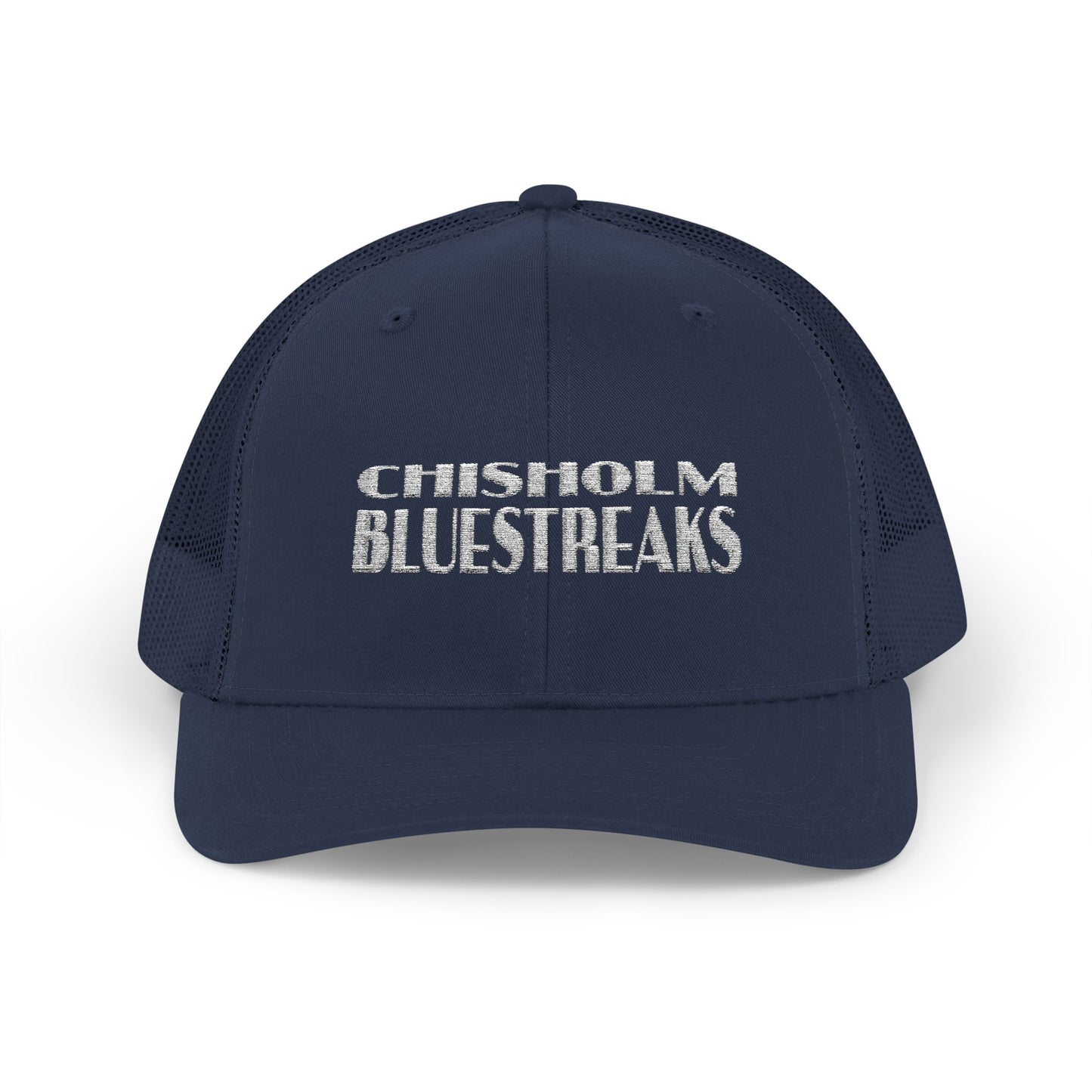 Chisholm Bluestreaks Snapback Trucker Hat – Mesh, Mean, and Made for Game Day