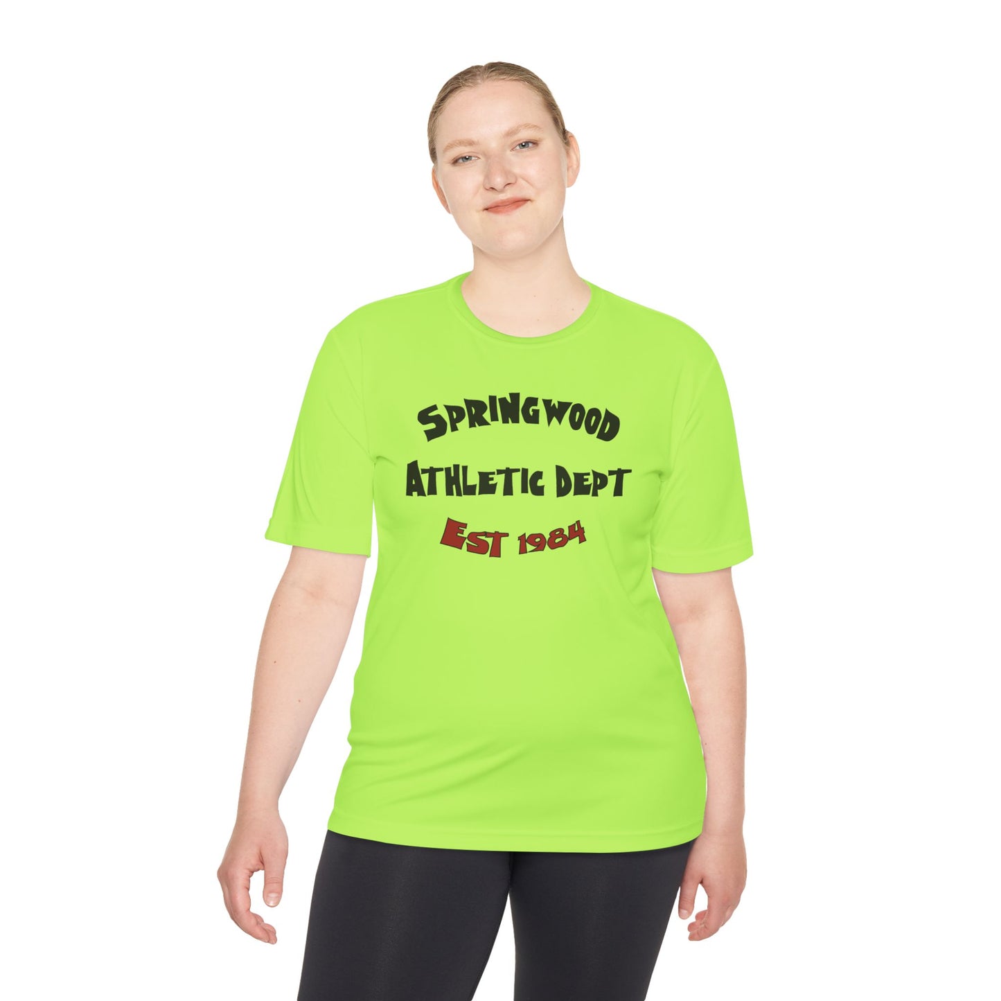 Springwood High Athletic Dept. Tee – Class of 1984 Horror Fan Sports Shirt