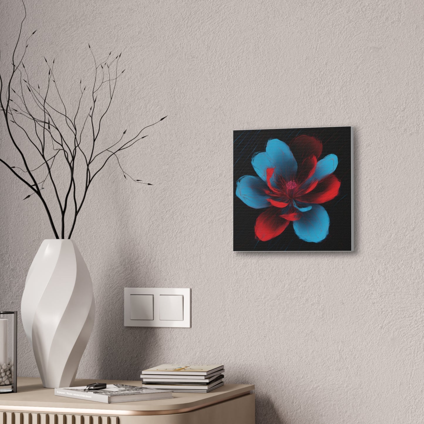Crimson Drift: Petals of Fire & Ice
