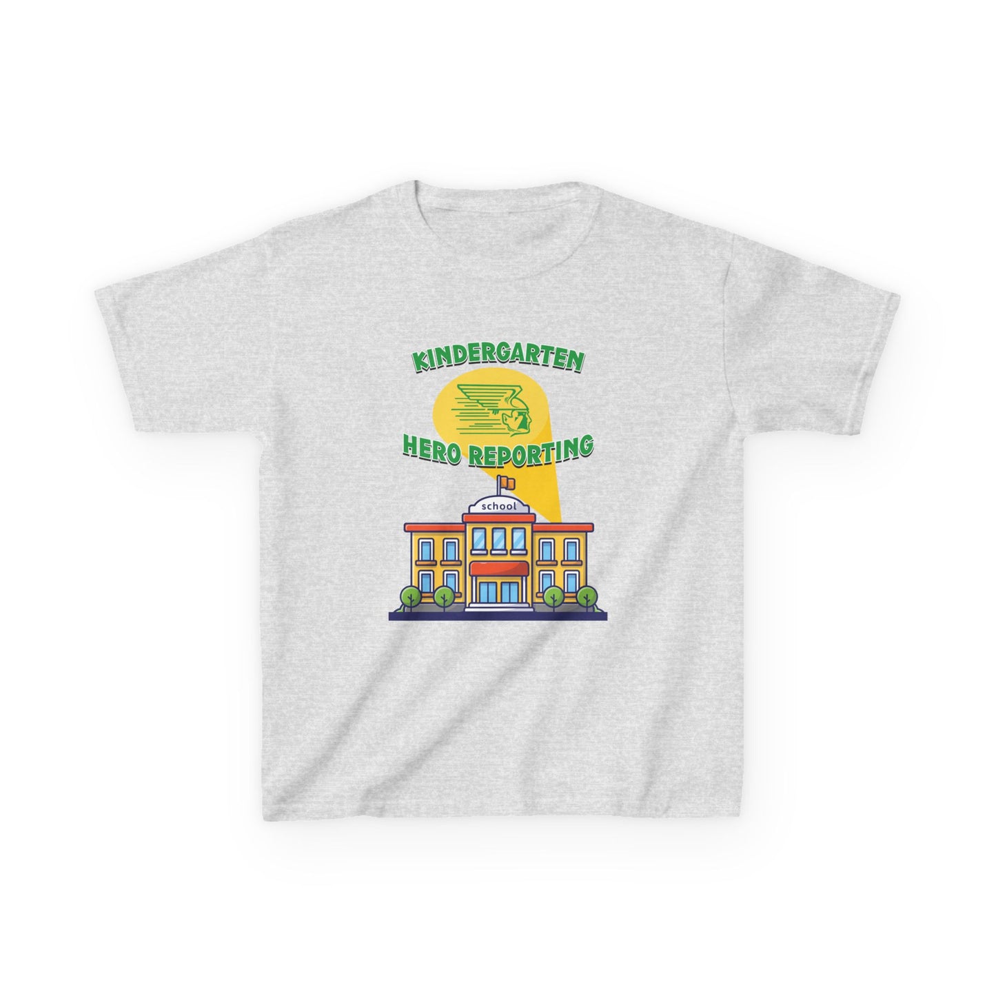 Kindergarten: Hero Reporting for Duty – Greenway Raiders Kids Tee