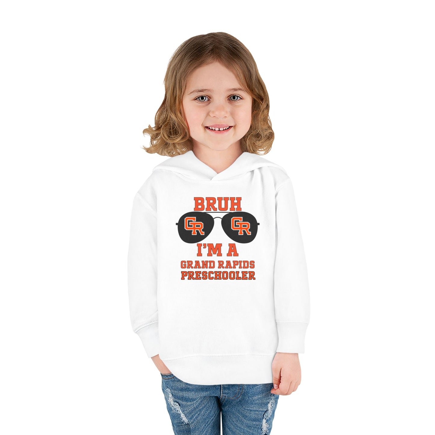 BRUH I’m a Grand Rapids Preschooler – Toddler Hoodie