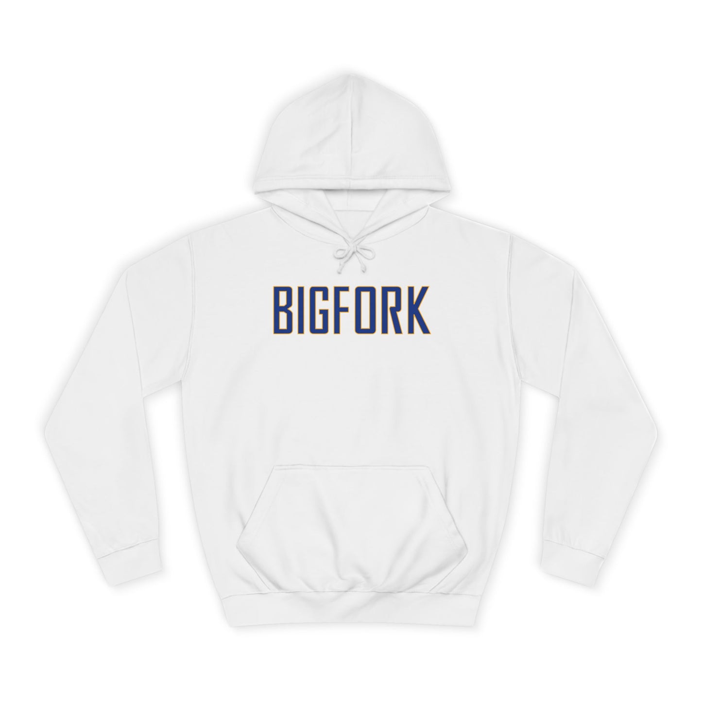 Bigfork Huskies Heavy-Blend Hoodie — Custom Back (“MOM #1” or Your Text)