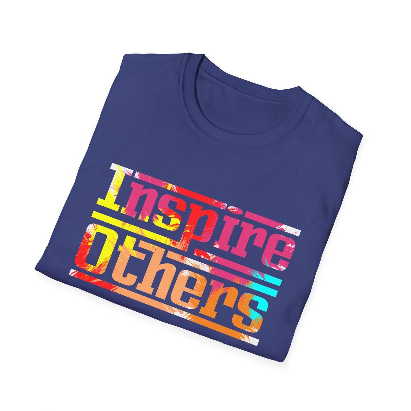 Inspire Others Softstyle T-Shirt with Vibrant Block Lettering