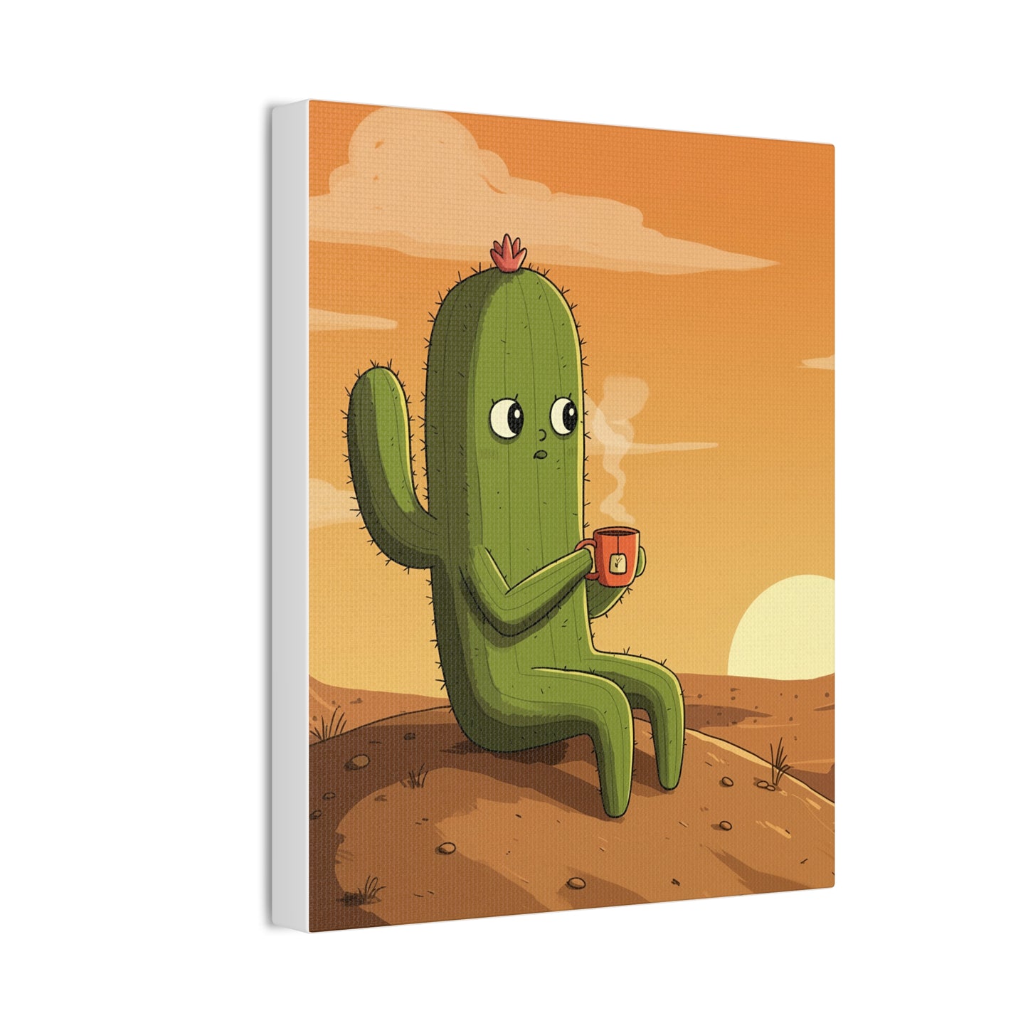 Existential Cactus: Sunrise, Sass, and Silent Dread