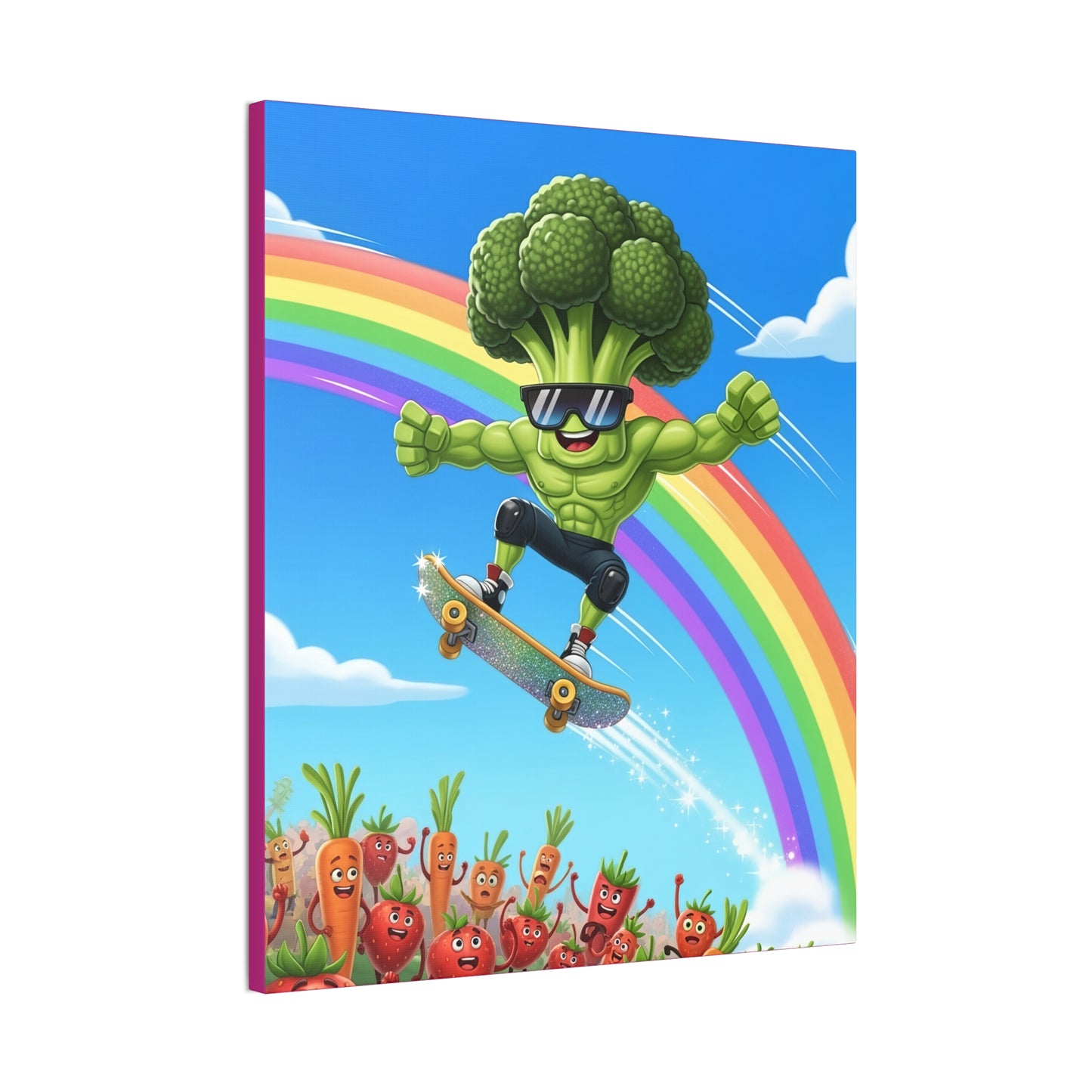 Broccoli Bomb Drop: Veggie Vibes Only