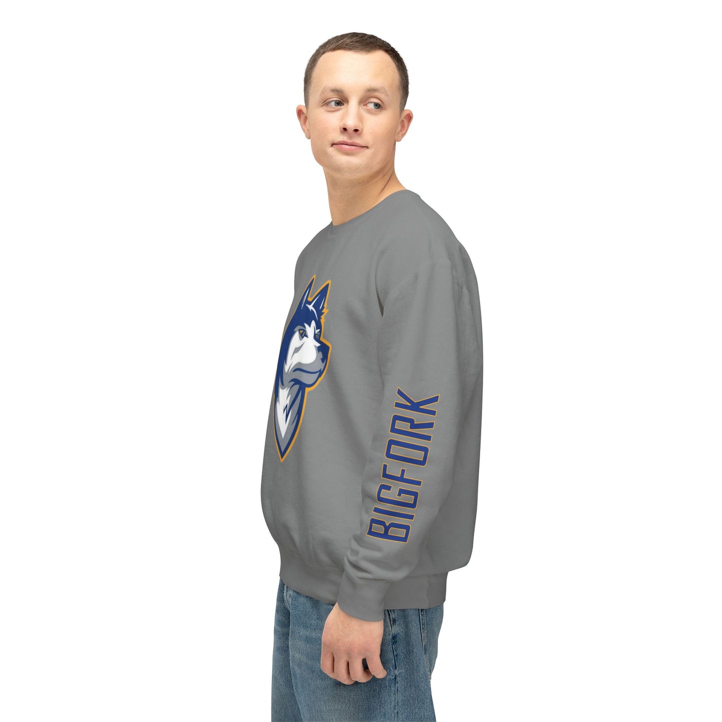 Bigfork Huskies Lightweight Crewneck