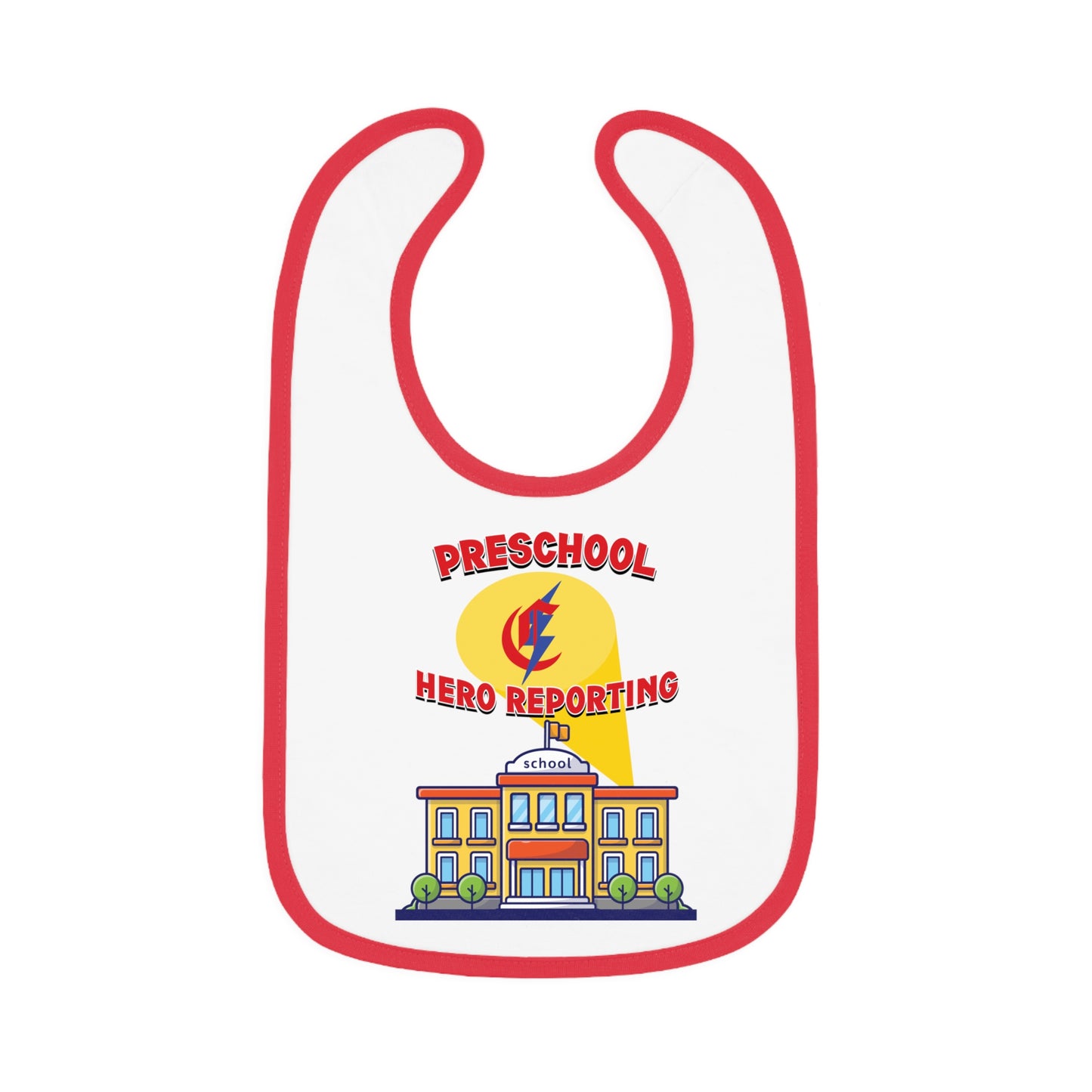 Preschool: Hero Reporting – Chisholm Bluestreaks Baby Bib