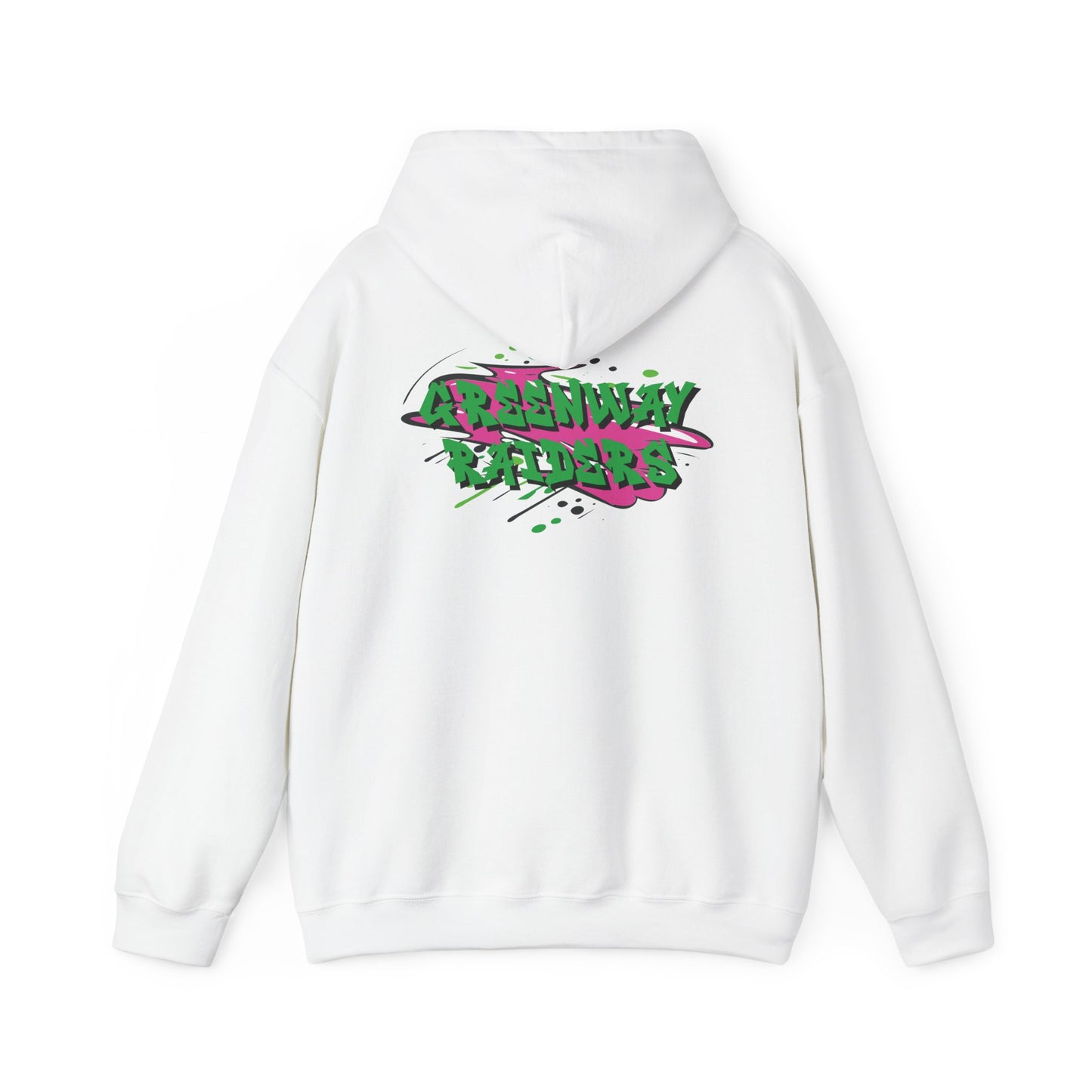 Greenway Raiders Street Script Hoodie – Graffiti Vibes Edition