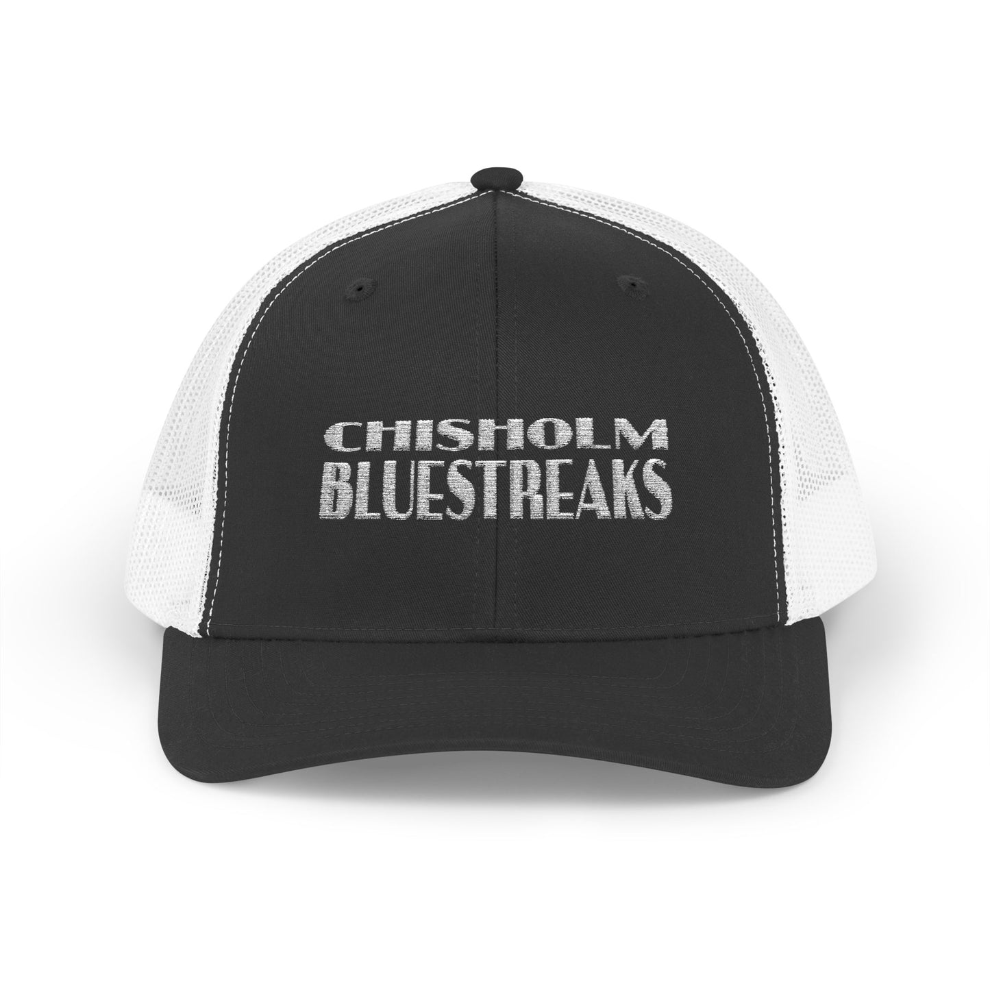Chisholm Bluestreaks Snapback Trucker Hat – Mesh, Mean, and Made for Game Day