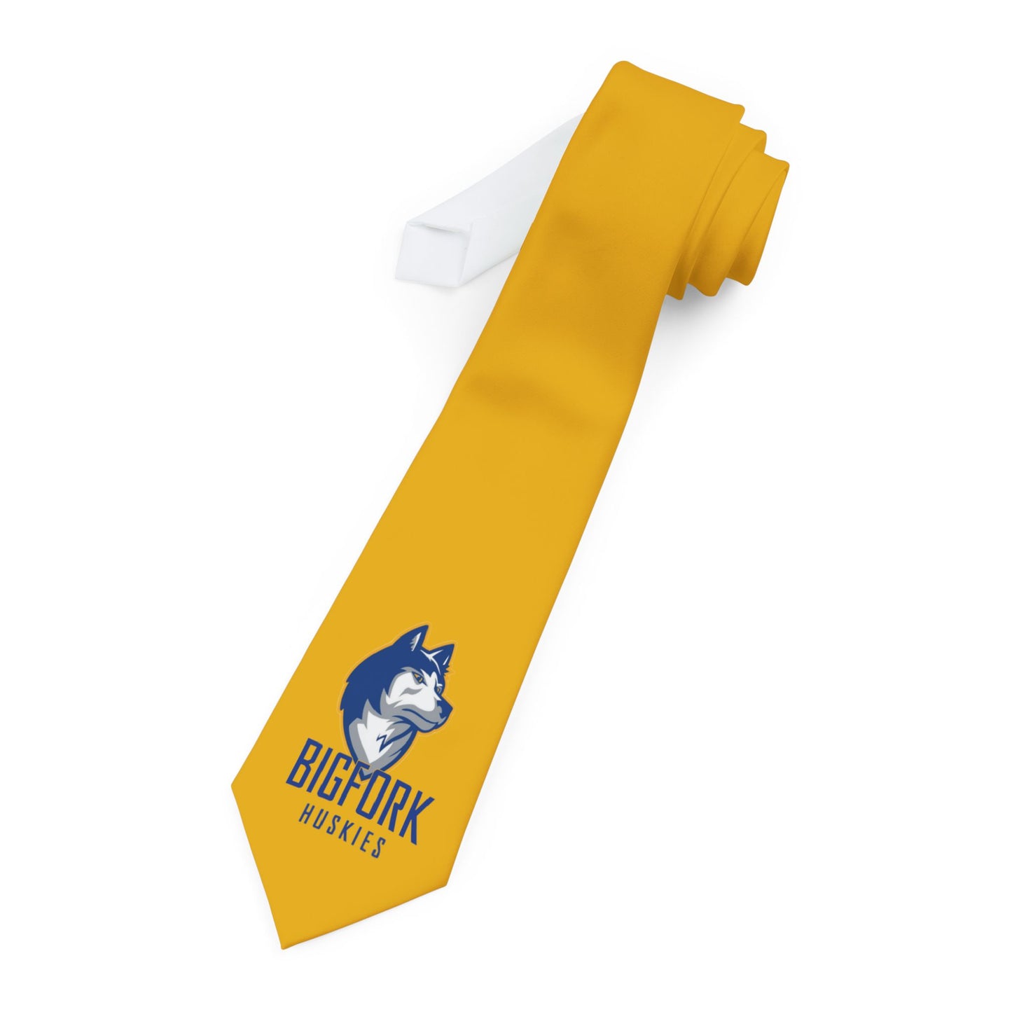 Bigfork Huskies Power Tie — Bold Statement, One-Sided Print