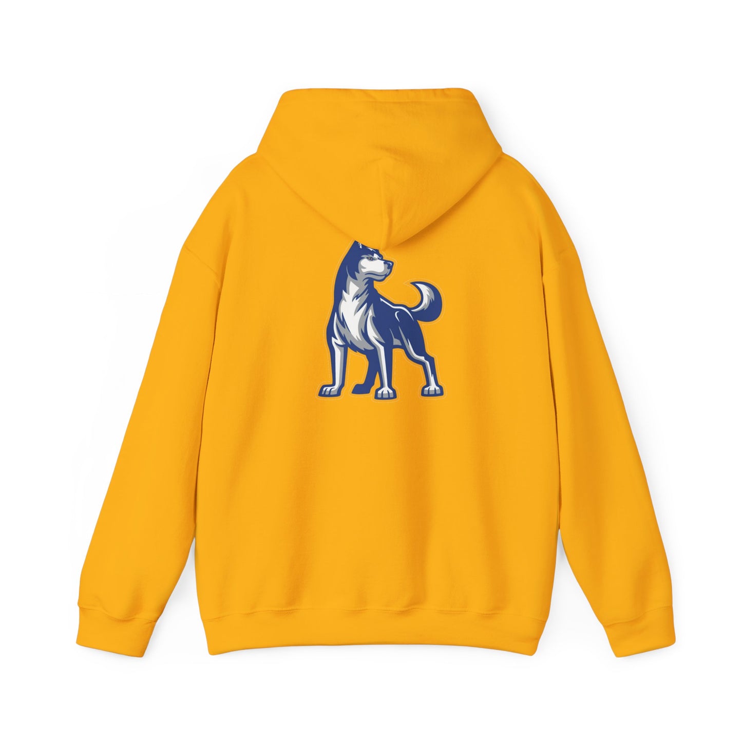 Bigfork Huskies Back-Logo Hoodie β Front Wordmark, Classic Comfort