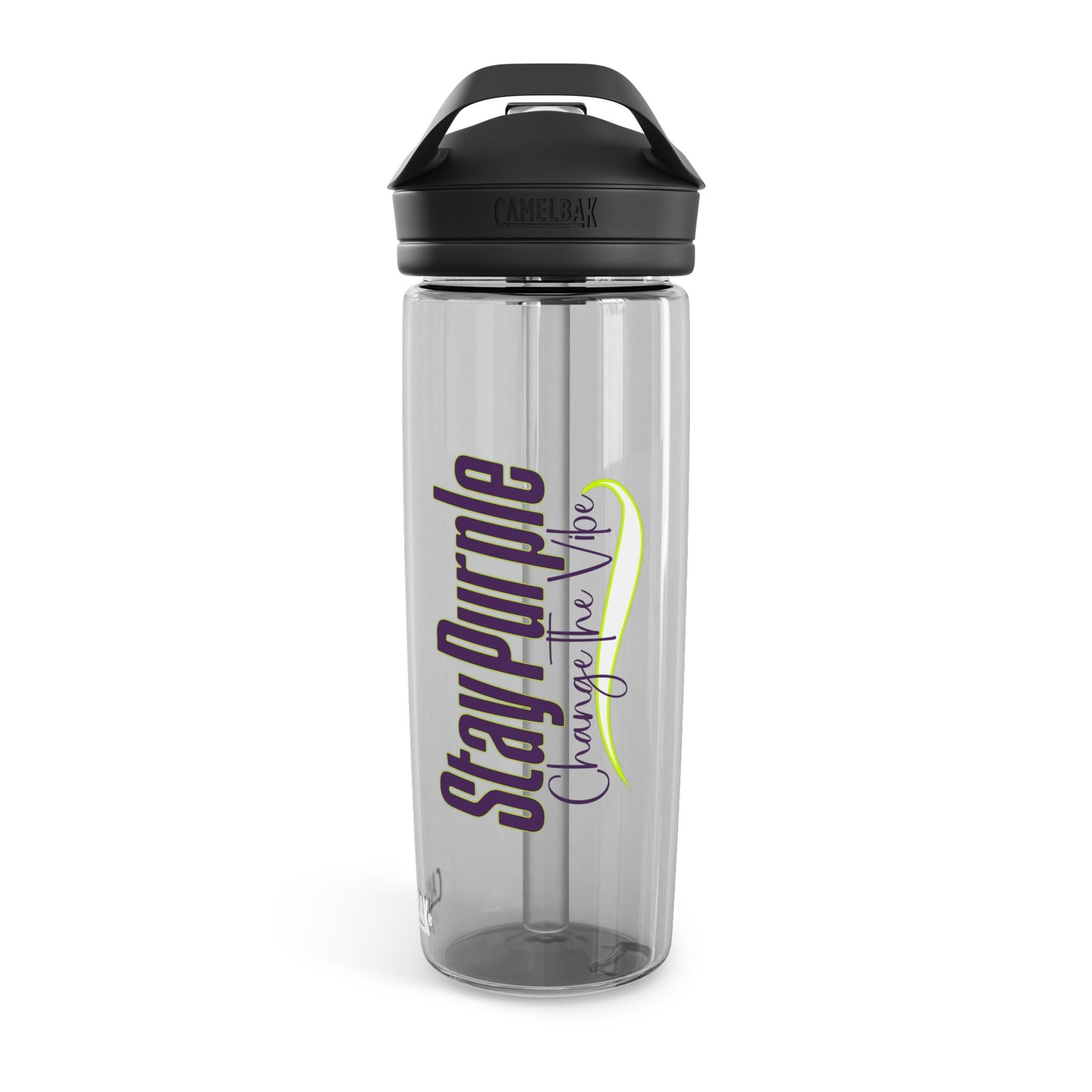 Stay Purple | Change the Vibe - CamelBak Eddy® Water Bottle (20oz & 25oz)