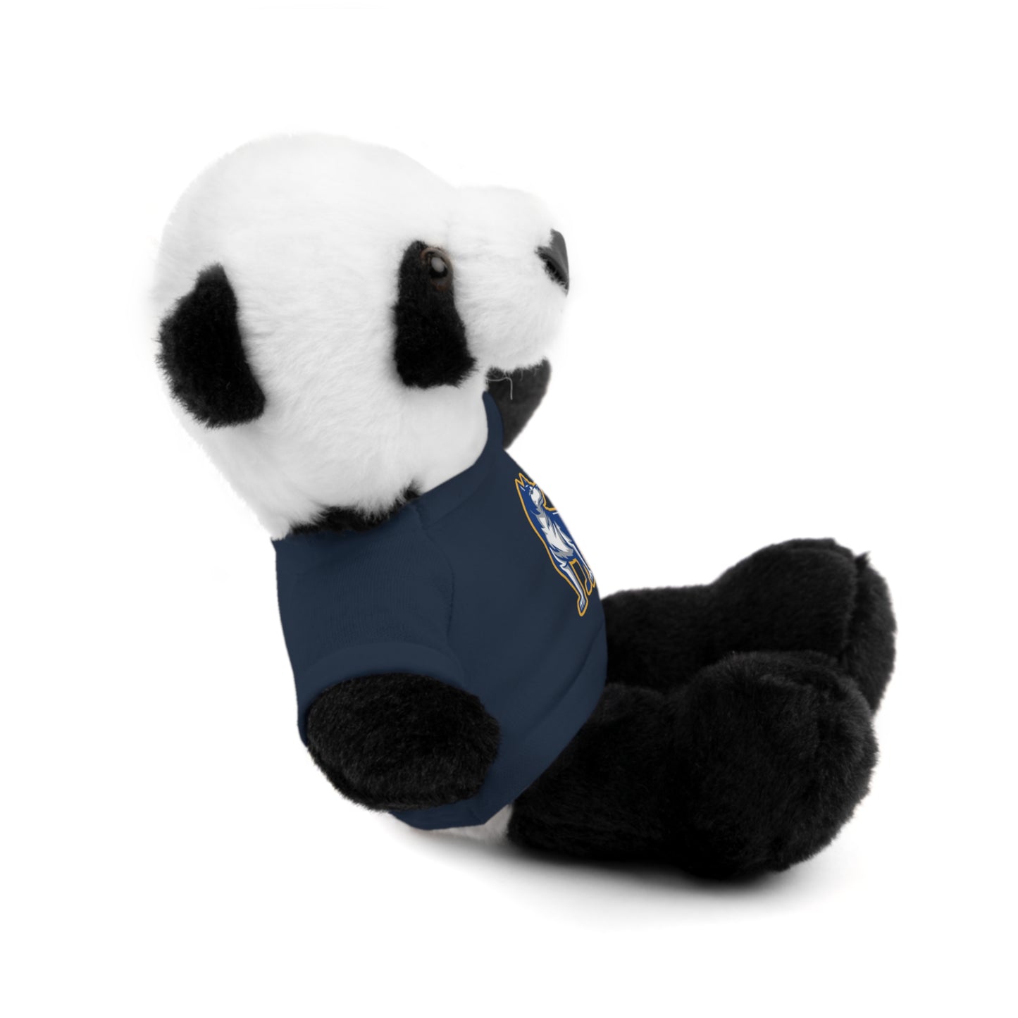Huggable Huskies β 8" Plush Buddies w/ Logo Tee (Pick Your Animal + Tee Color)