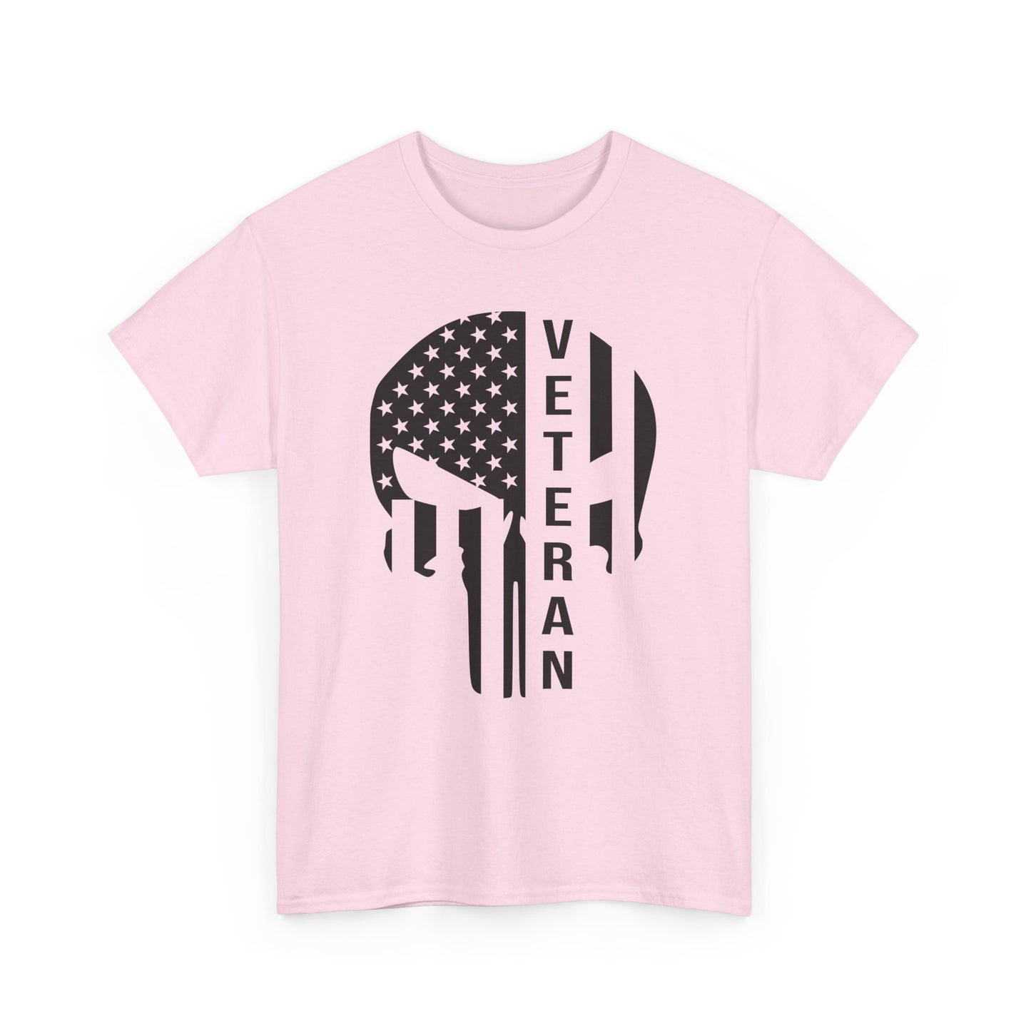 Veteran Skull Flag Tee - Wear Your Service with Style