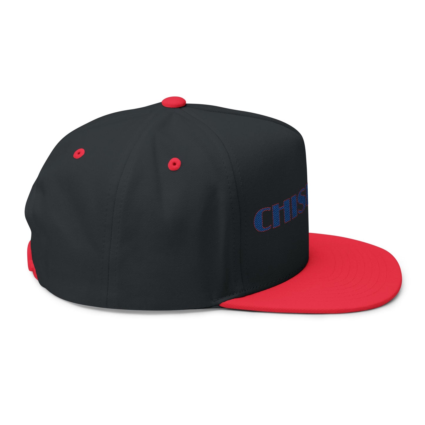 Chisholm Flat Bill Snapback – Fearless Flat Brim with Full-Throttle Flair