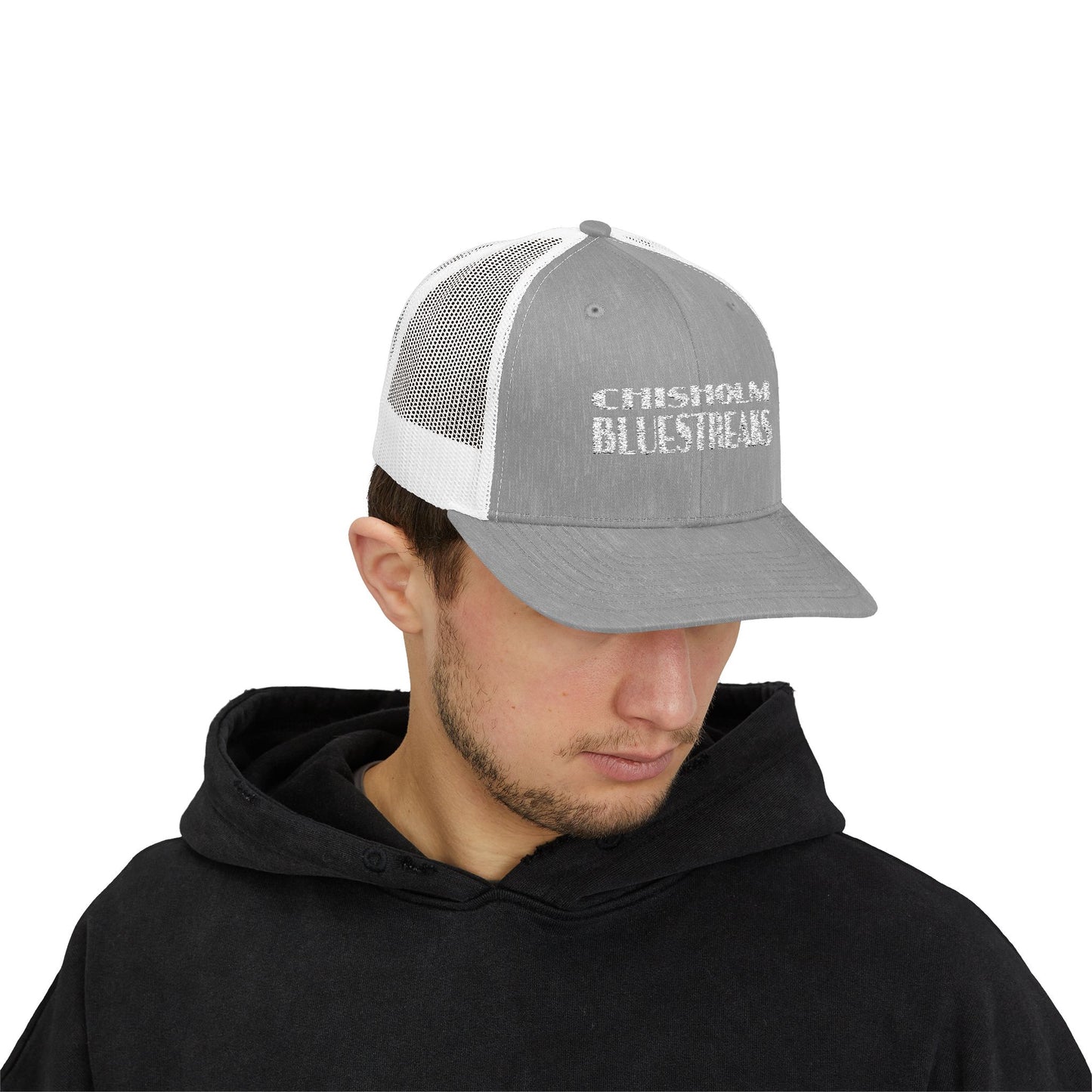 Chisholm Bluestreaks Snapback Trucker Hat – Mesh, Mean, and Made for Game Day
