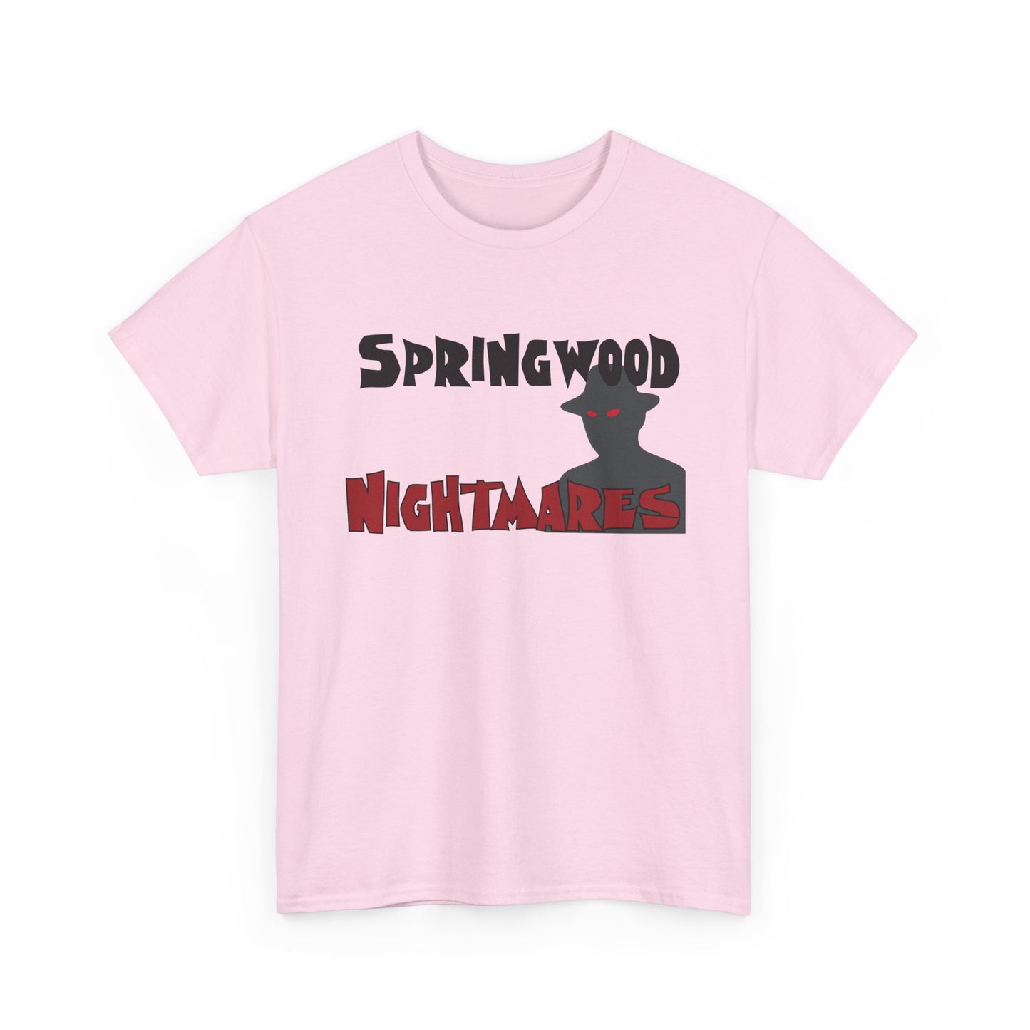 Springwood High Nightmares Unisex Tee – Horror Movie Spirit Wear
