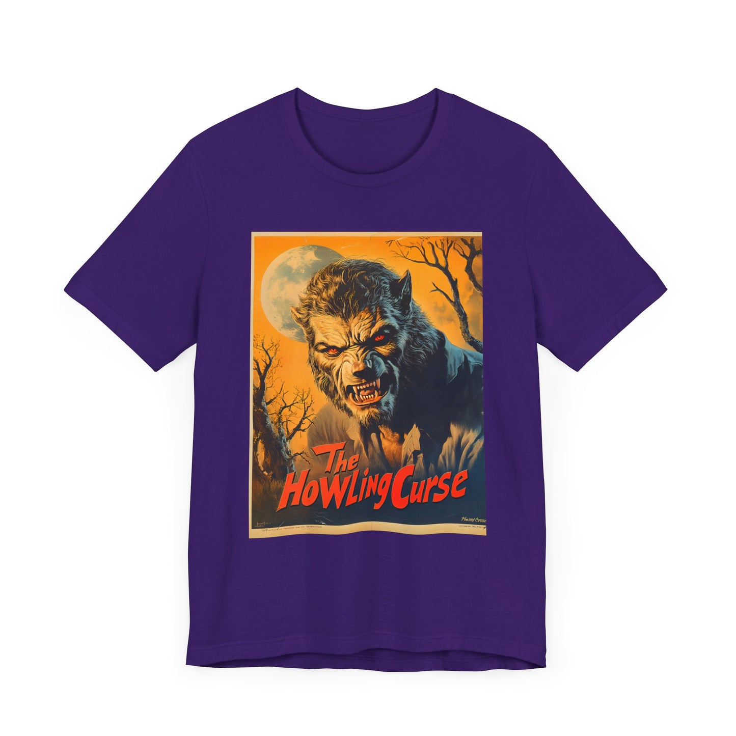 The Howling Curse Vintage Unisex Jersey Short Sleeve Tee