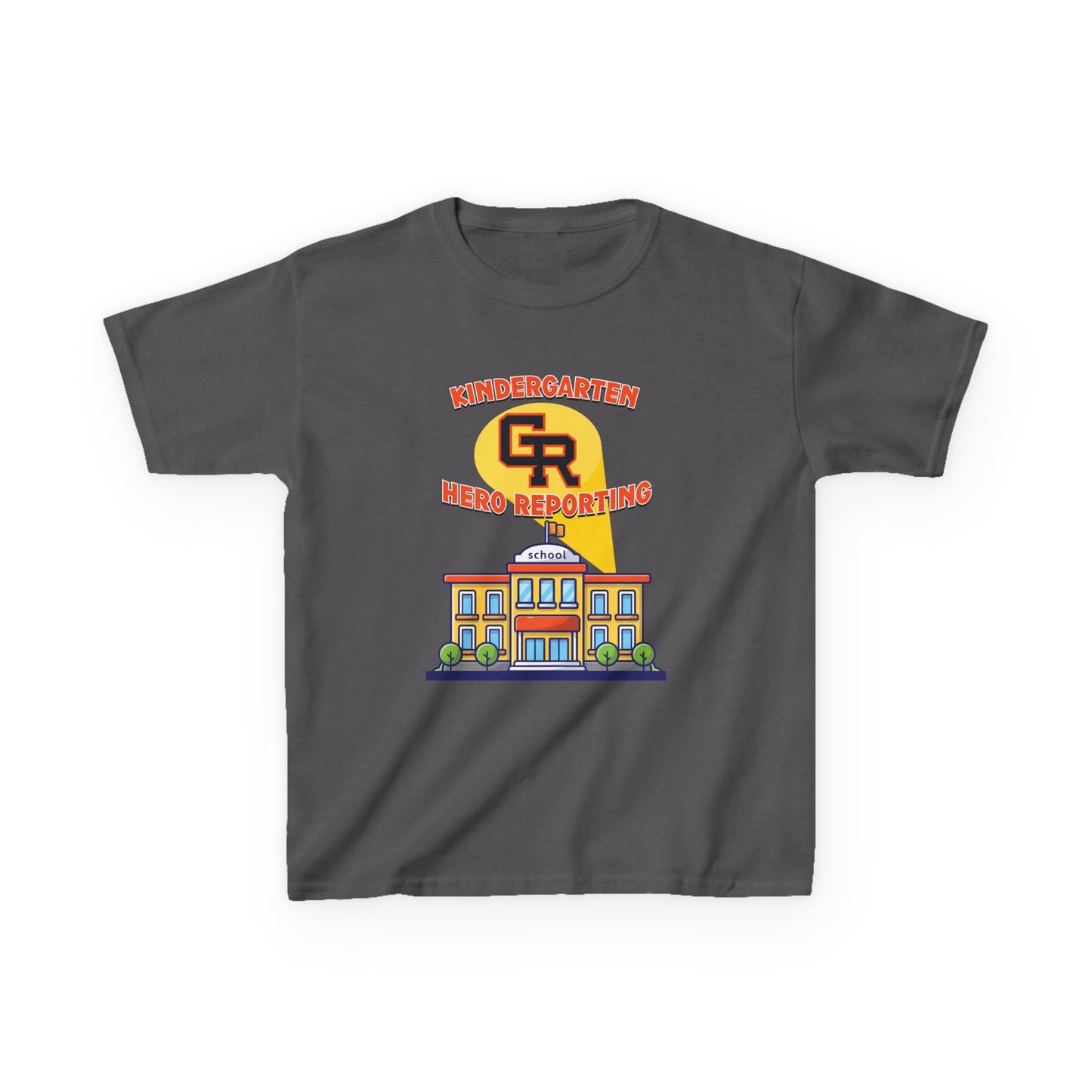 Kindergarten: Hero Reporting for Duty – Grand Rapids Thunderhawks Kids Tee