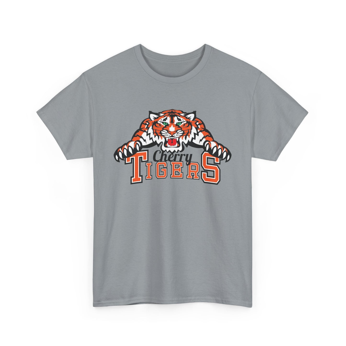 Cherry Tigers Heavy Cotton T-Shirt