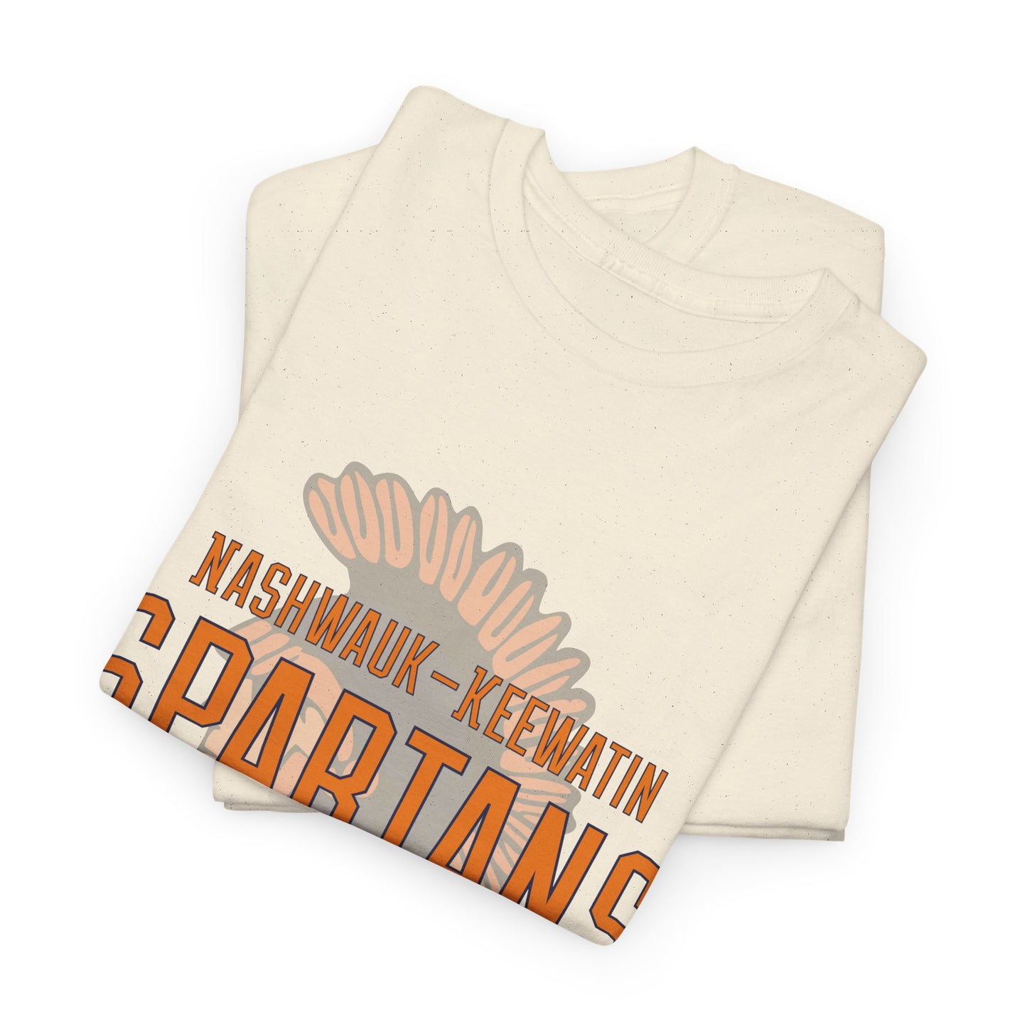 Nashwauk-Keewatin Spartans Heavy Cotton T-Shirt