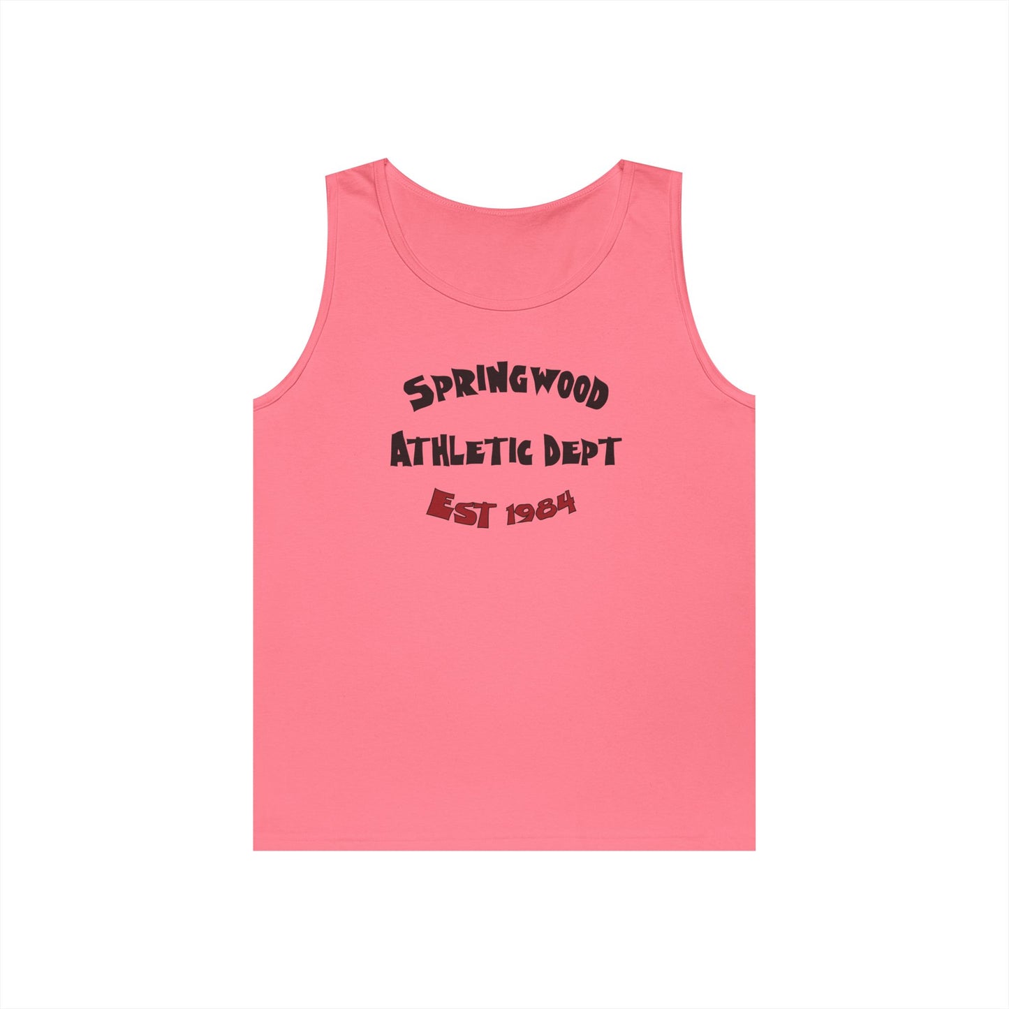 Springwood High Athletic Dept. Tank Top β Class of 1984 Horror Fan Gym Shirt