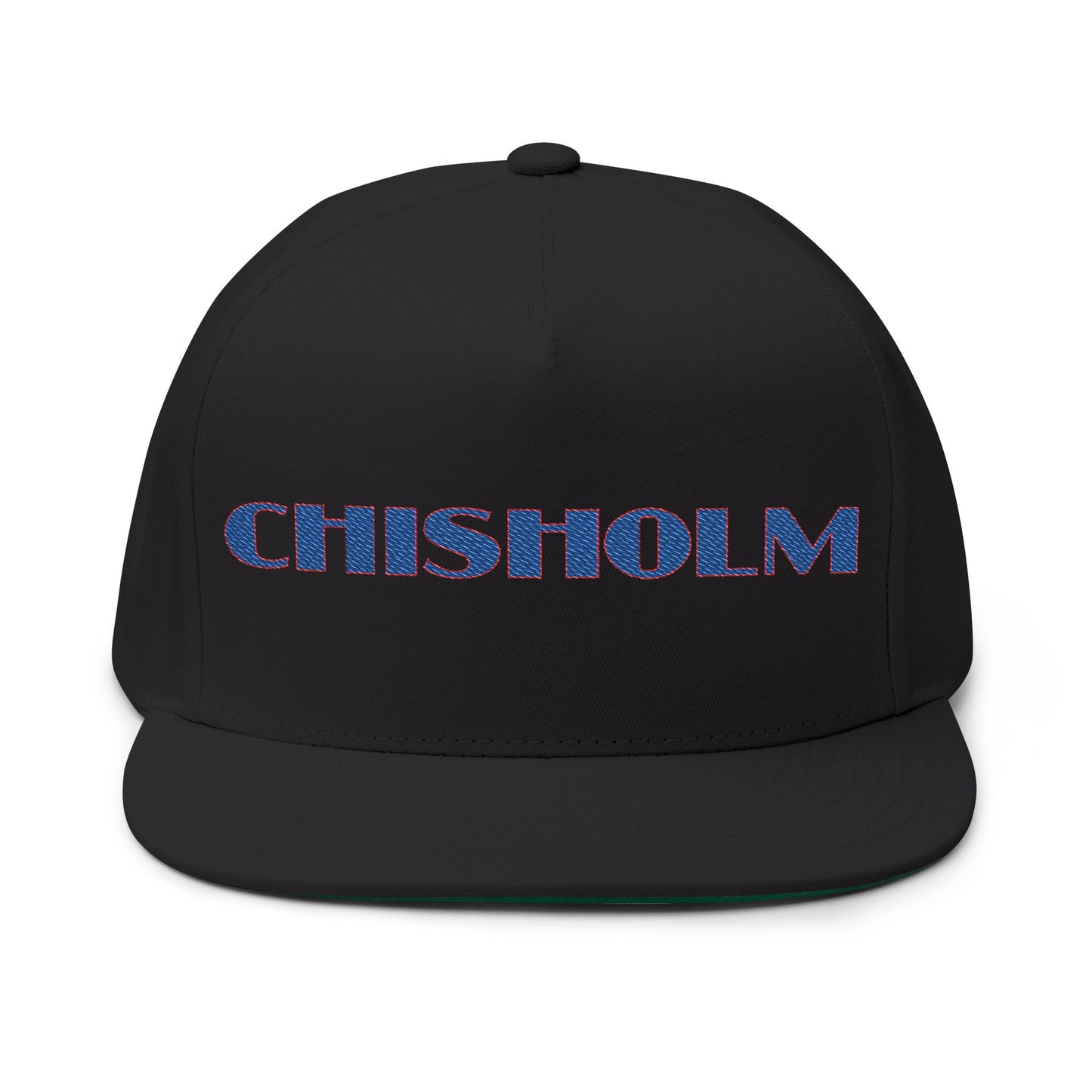 Chisholm Flat Bill Snapback – Fearless Flat Brim with Full-Throttle Flair