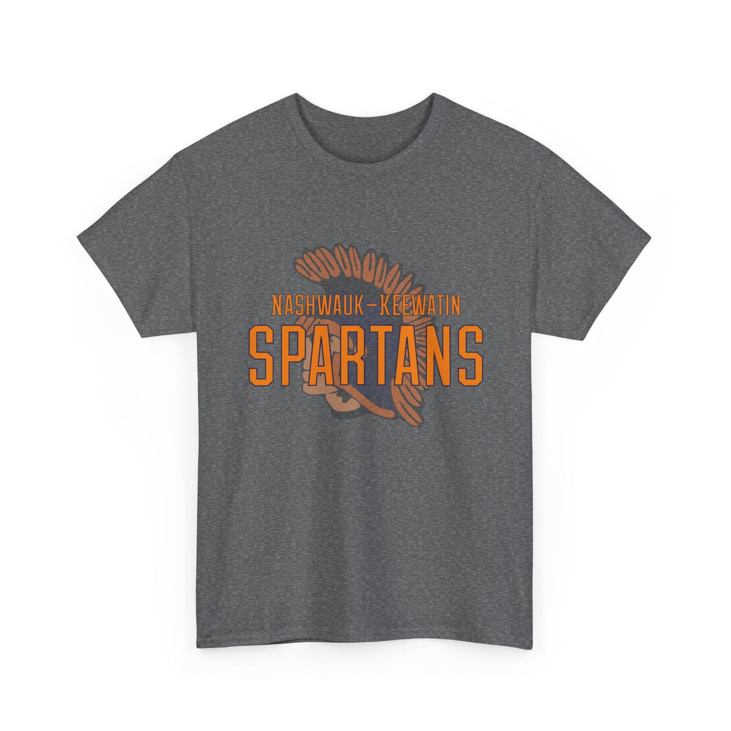 Nashwauk-Keewatin Spartans Heavy Cotton T-Shirt