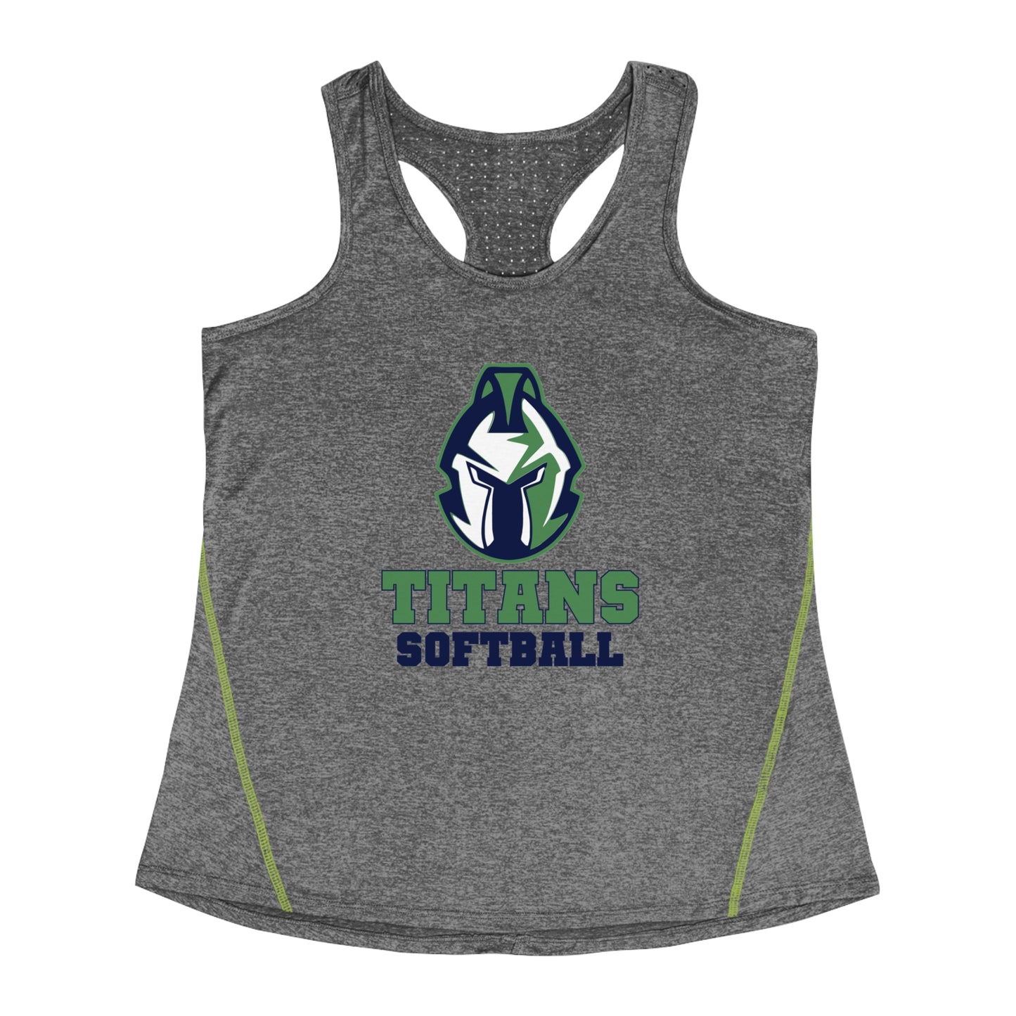 GNK Titans Softball Women's Racerback Tank Top