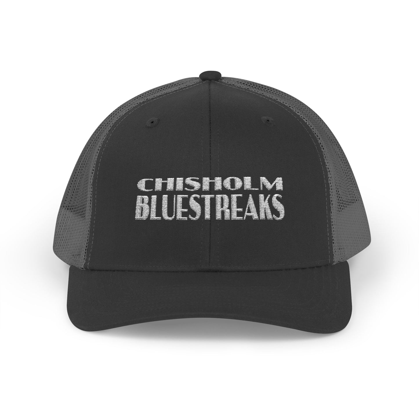 Chisholm Bluestreaks Snapback Trucker Hat – Mesh, Mean, and Made for Game Day