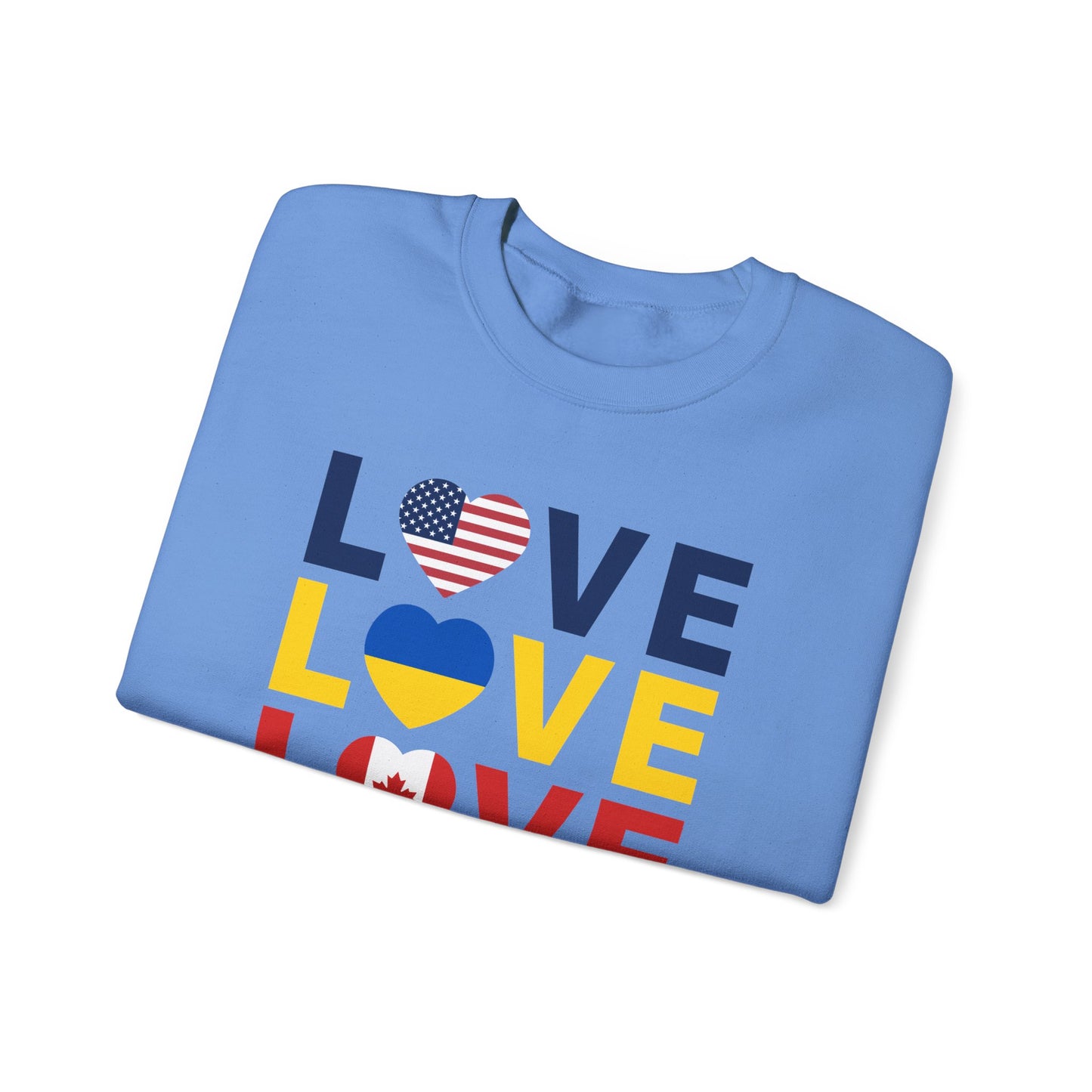 LOVE United Crewneck Sweatshirt πβ€οΈ