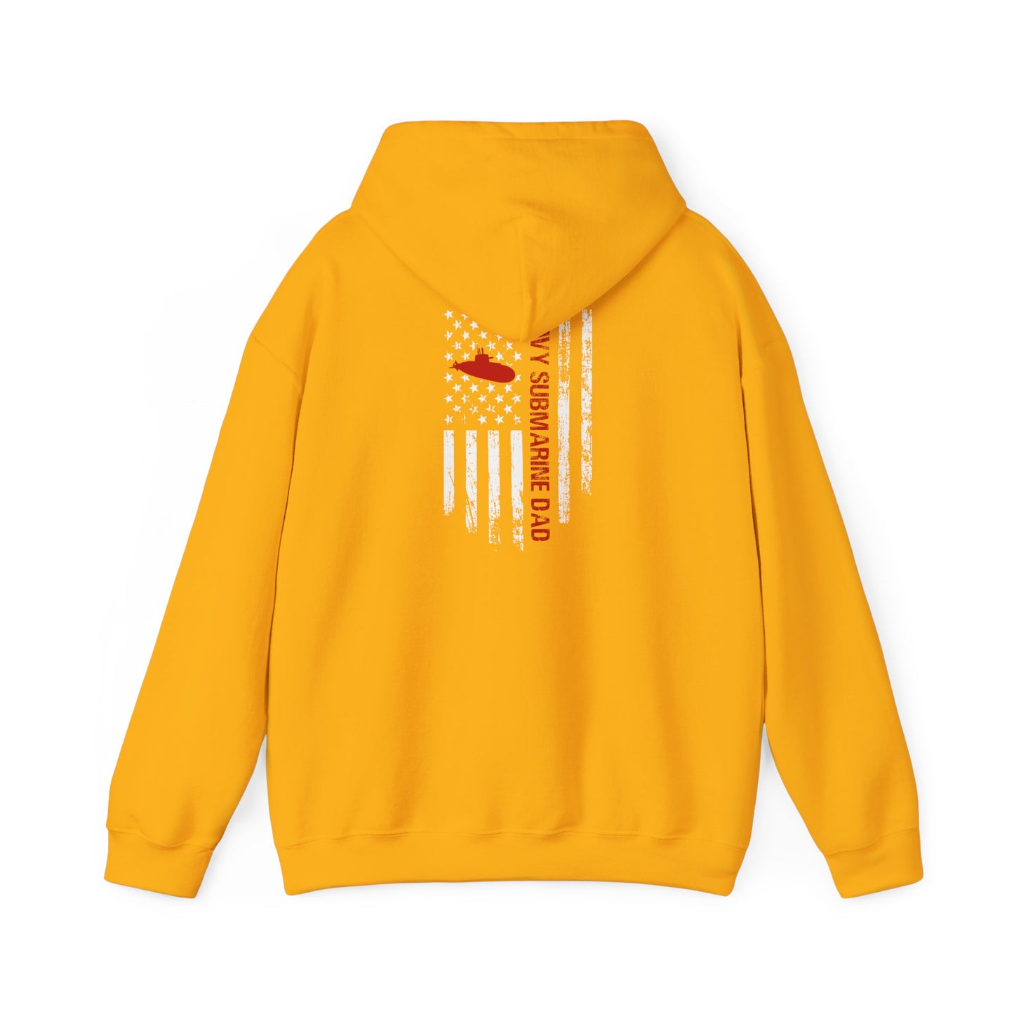 Navy Submarine Dad Hooded Sweatshirt – Proud, Warm, and Patriotic
