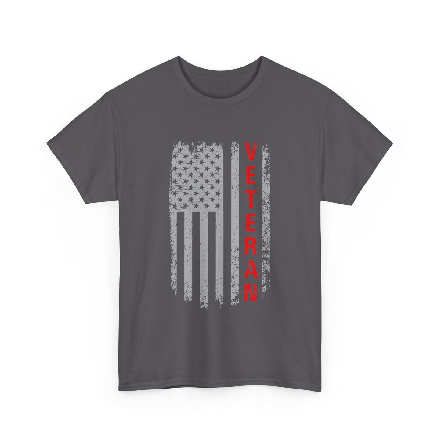 Veteran Distressed Flag Tee
