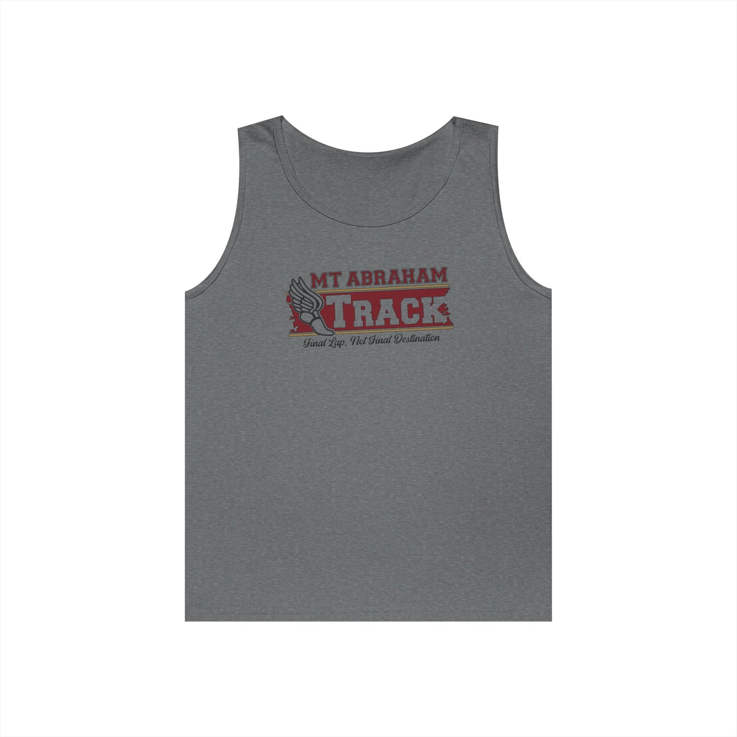 Mt. Abraham Track Tank — “Running Toward Our Final Destination: The Finish Line” Edition