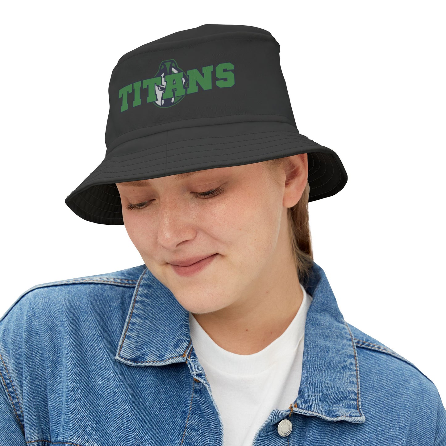 GNK Titans Bucket Hat – Blackout Edition 🖤💥
