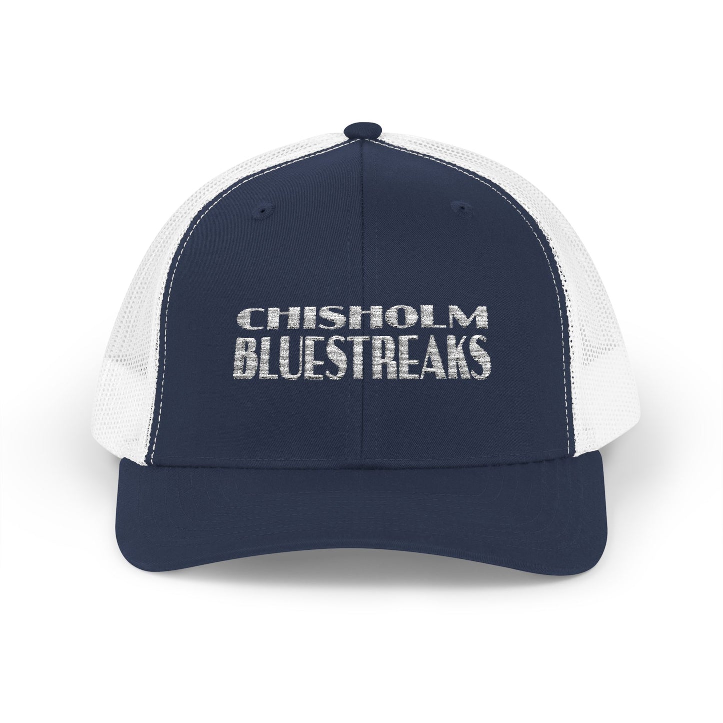 Chisholm Bluestreaks Snapback Trucker Hat – Mesh, Mean, and Made for Game Day