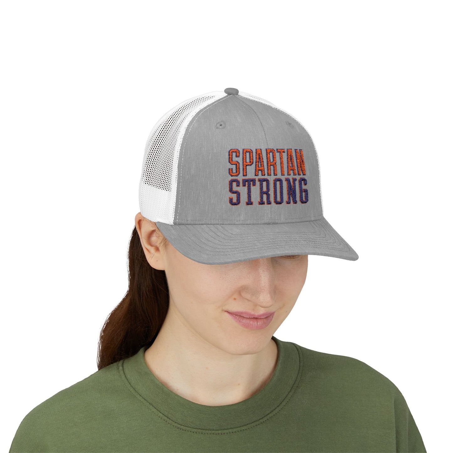 SPARTAN STRONG Trucker Hat – Built for Dirt Roads, Game Days, and Comebacks