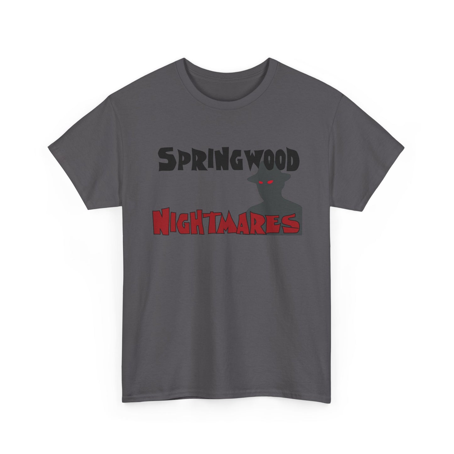 Springwood High Nightmares Unisex Tee – Horror Movie Spirit Wear